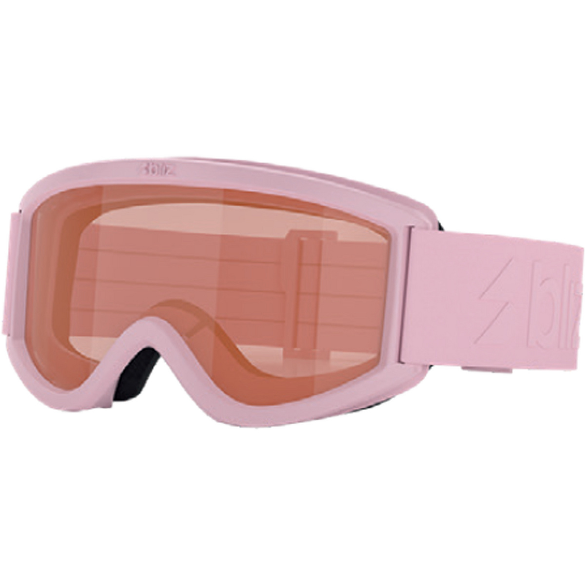 Bliz Kinder Pixie Skibrille (Größe One Size, rosa)