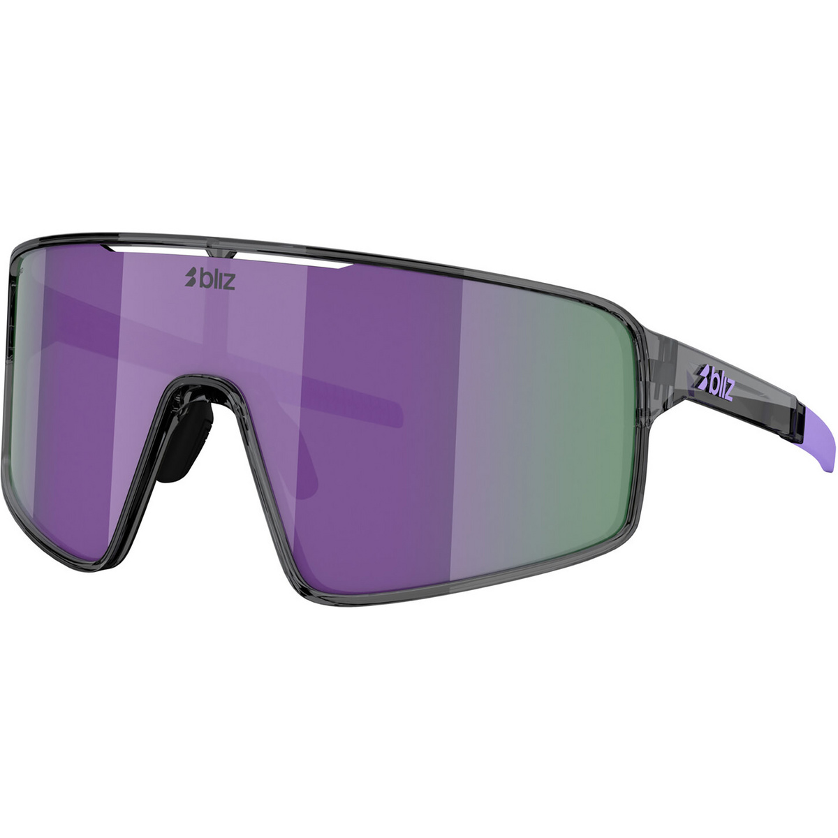 Bliz P001 Sportbrille (Größe S, schwarz)
