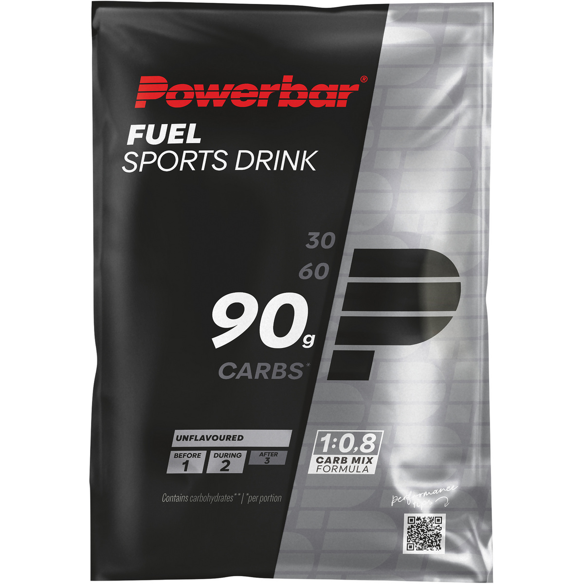 PowerBar Bevanda in polvere Fuel Drink 90 (Taglia 94g, Nero)