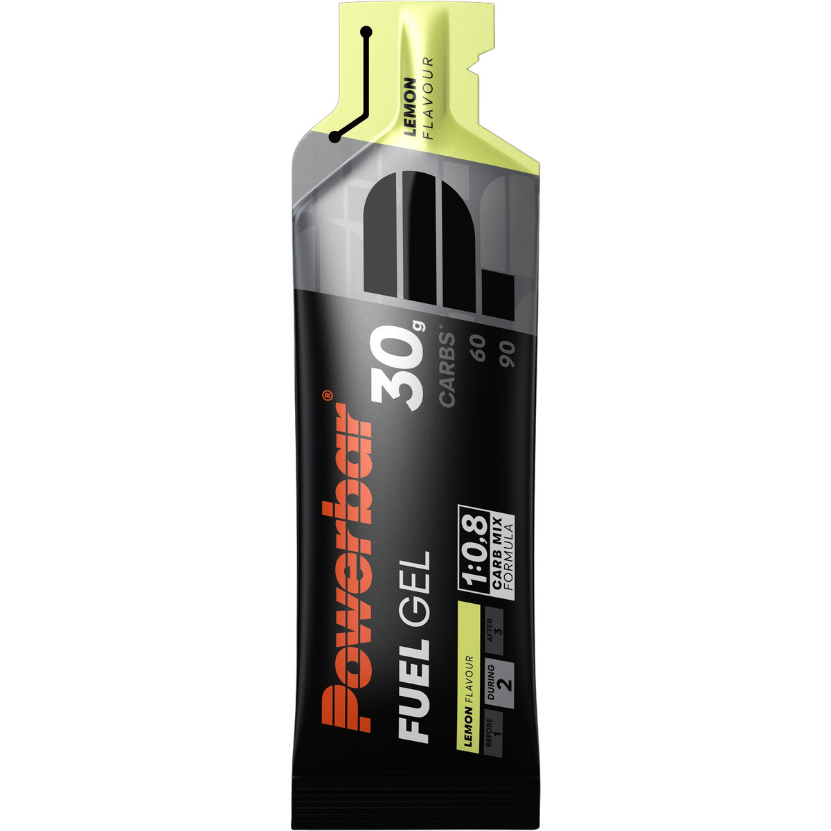 PowerBar Fuel 30 Energiegel (Größe 50ML, Lemon)