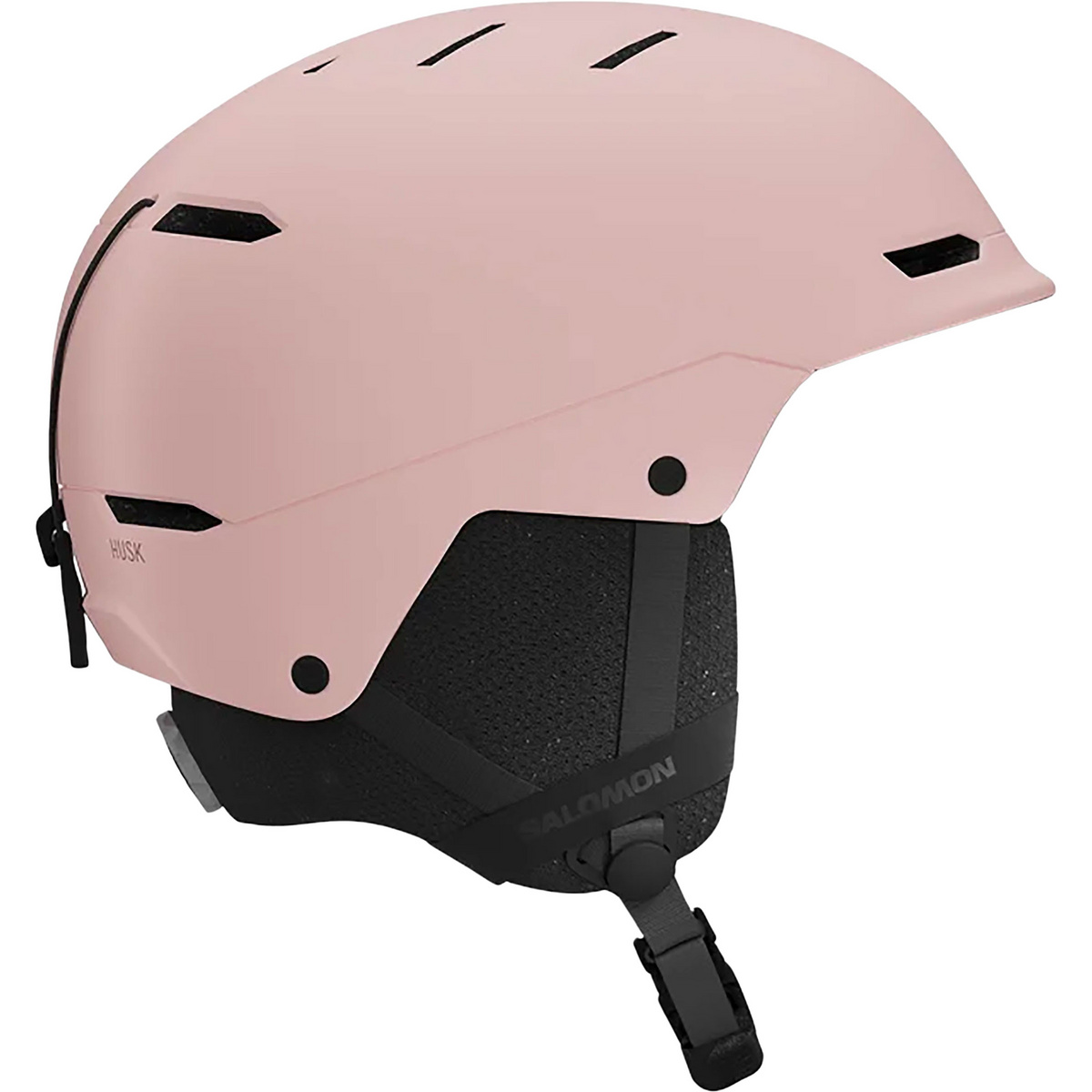 Salomon Bambino Casco da sci Husk (Taglia 56-59CM, rosa)