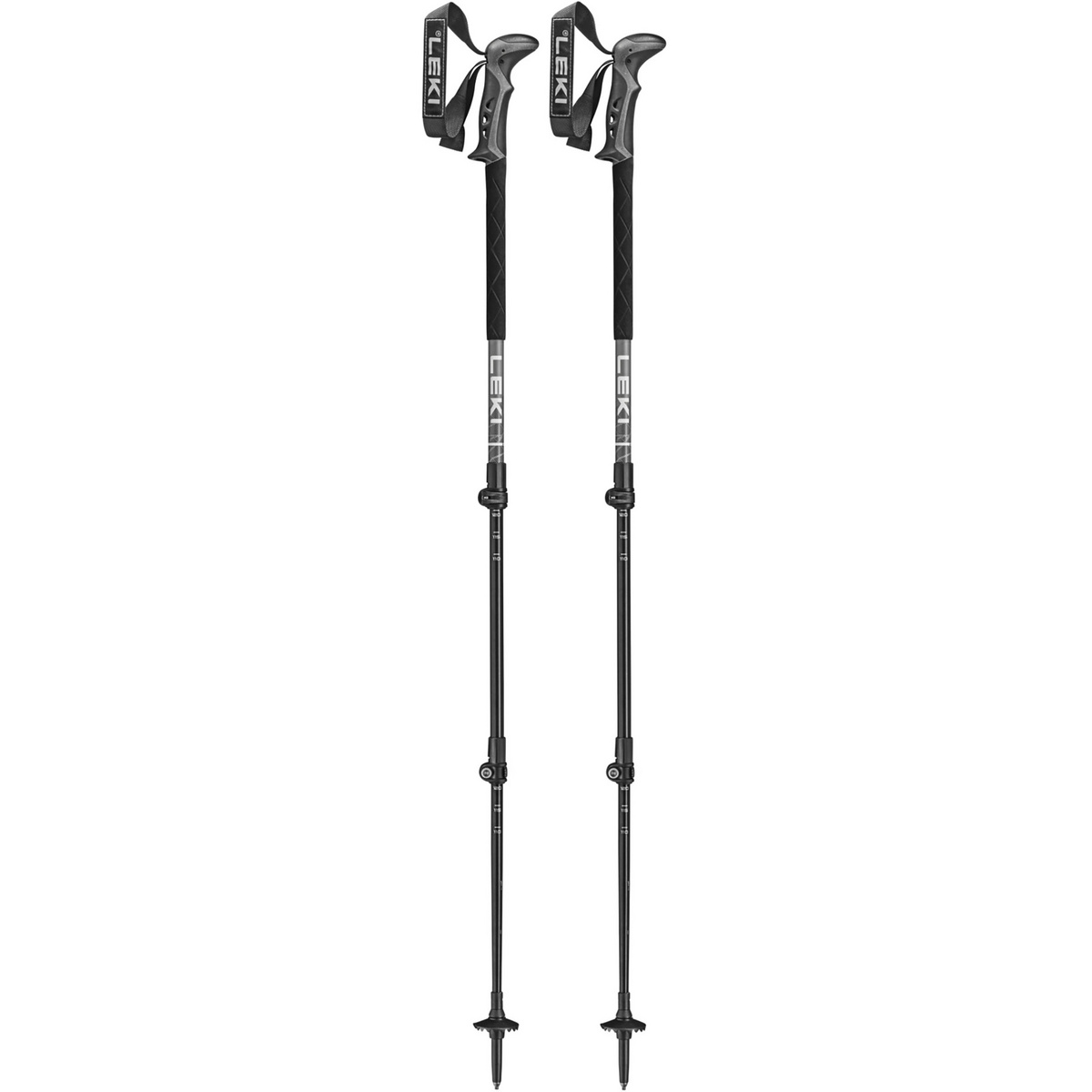 Leki Civetta Pro Skistöcke (Größe 110-150cm, grau)
