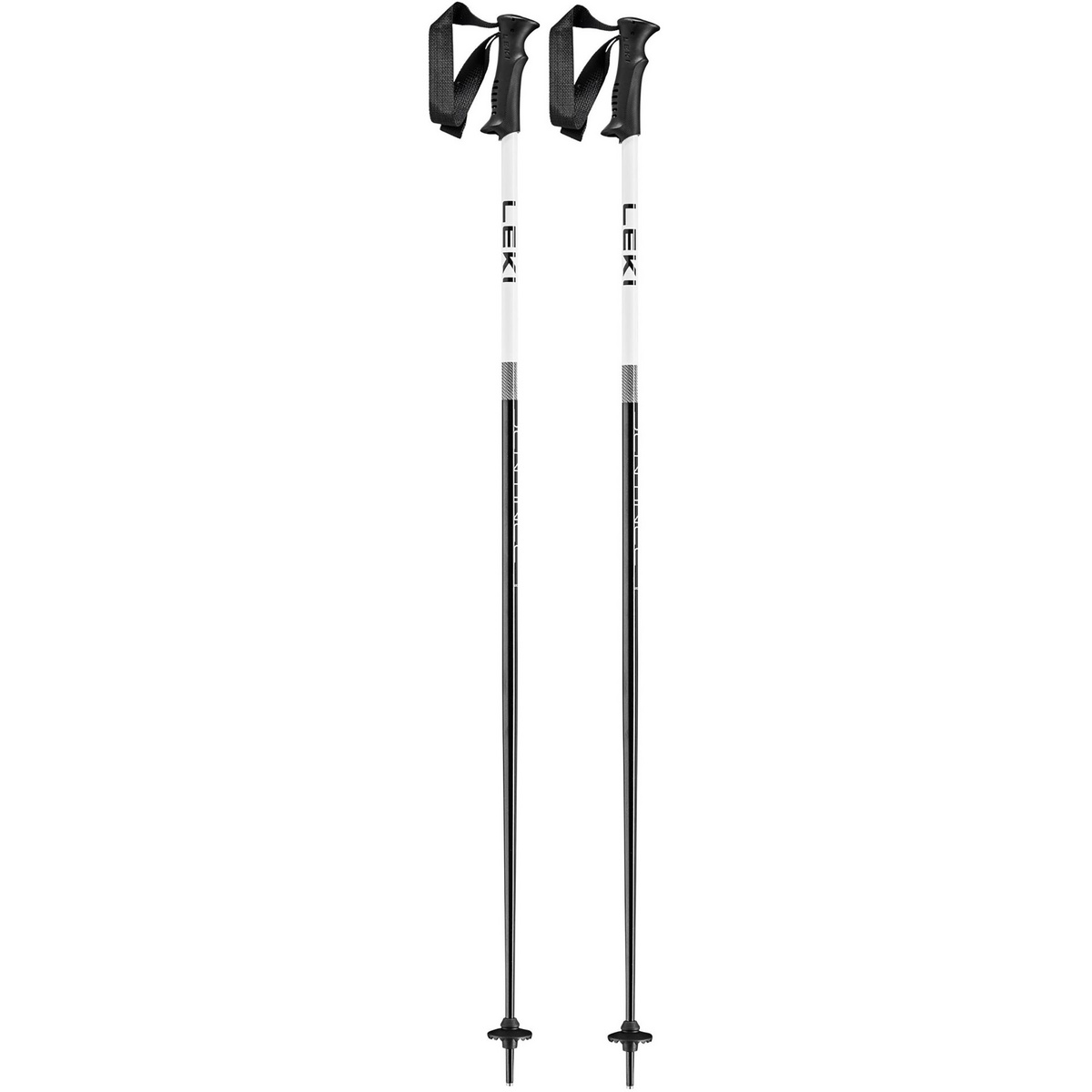 Leki Bâtons de ski Sentinel (taille 135cm, Noir)