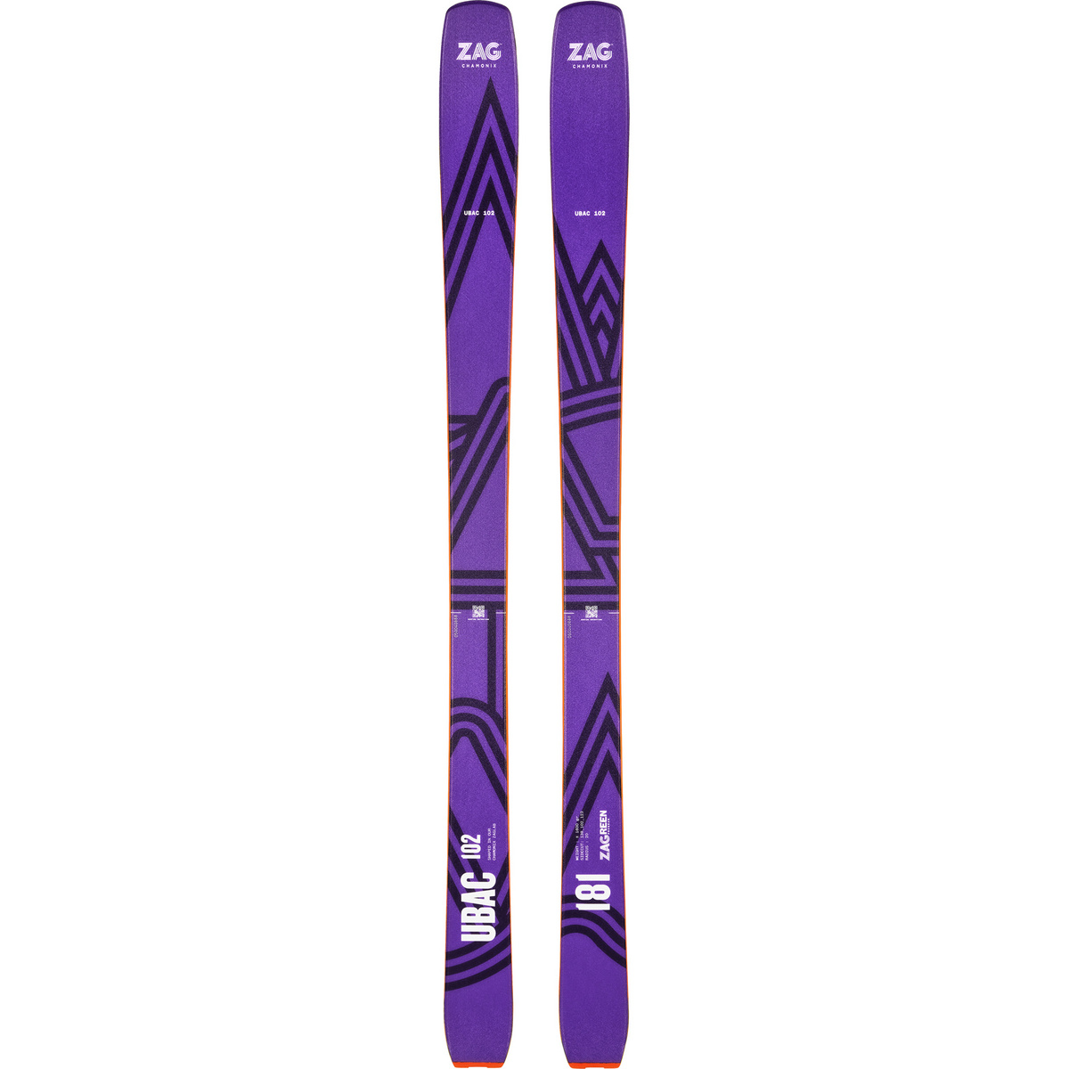 Image of ZAG skis Sci da sci alpinismo 25/26 Ubac 102