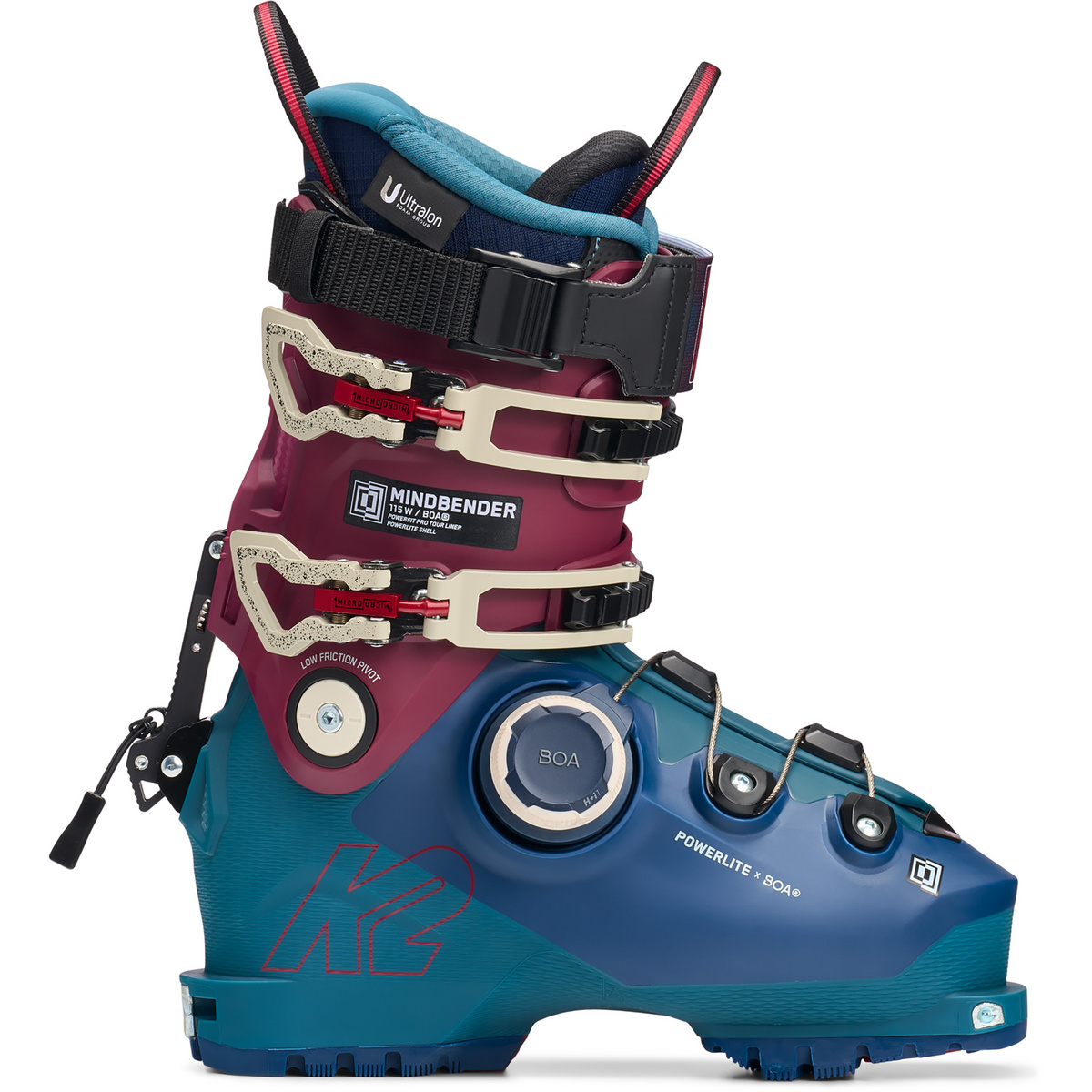 Image of K2 Donna Scarponi da freeride Mindbender 115 Boa