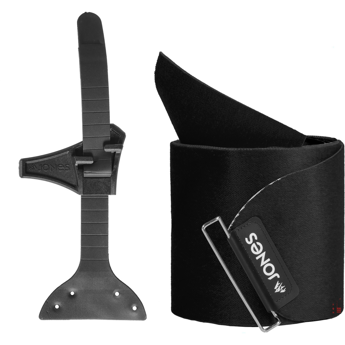 Jones Nomad Trim-to-fit Splitboardfelle (Größe ONE SIZE, schwarz)