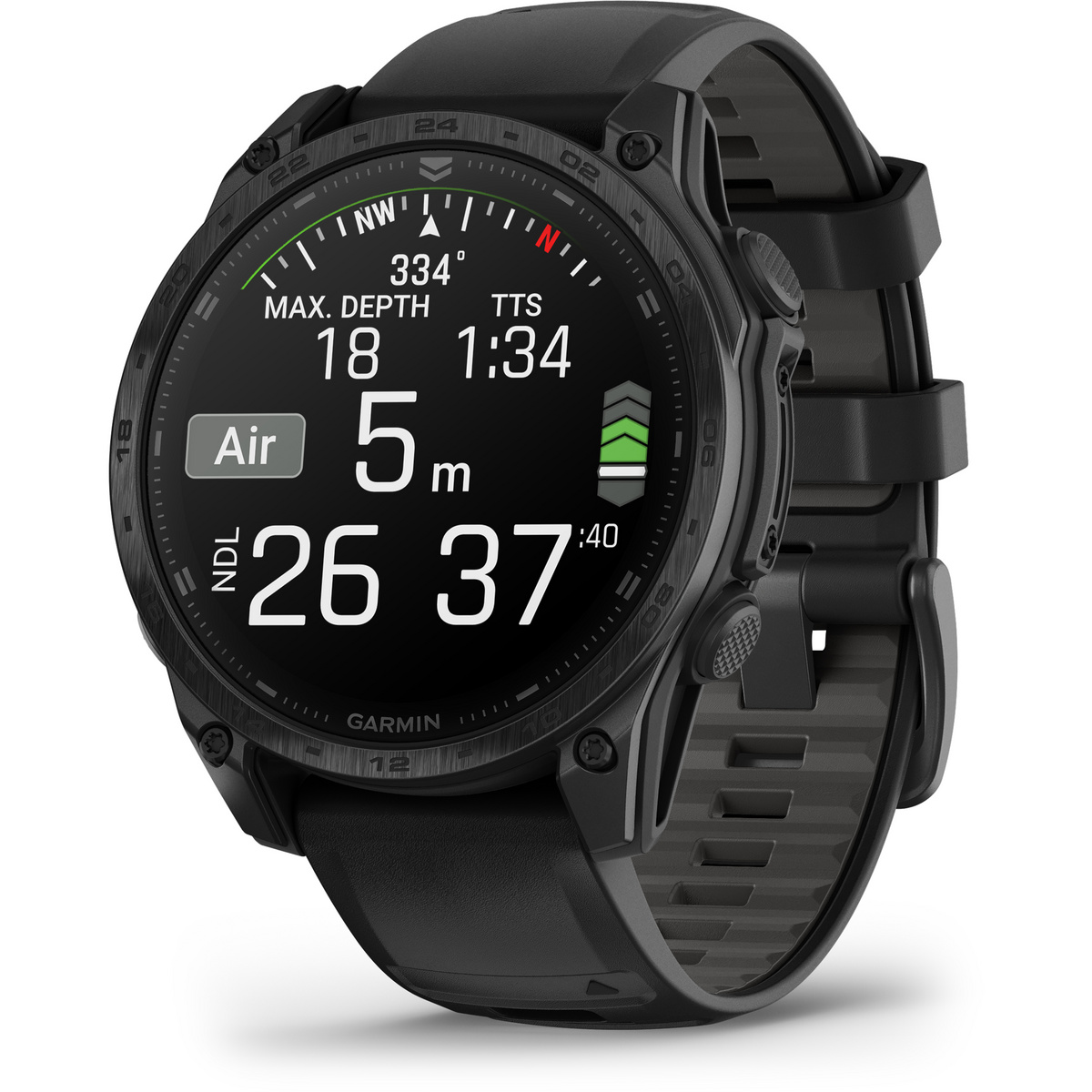 Garmin Tactix 8 Amoled GPS Uhr (Größe 47mm, schwarz)