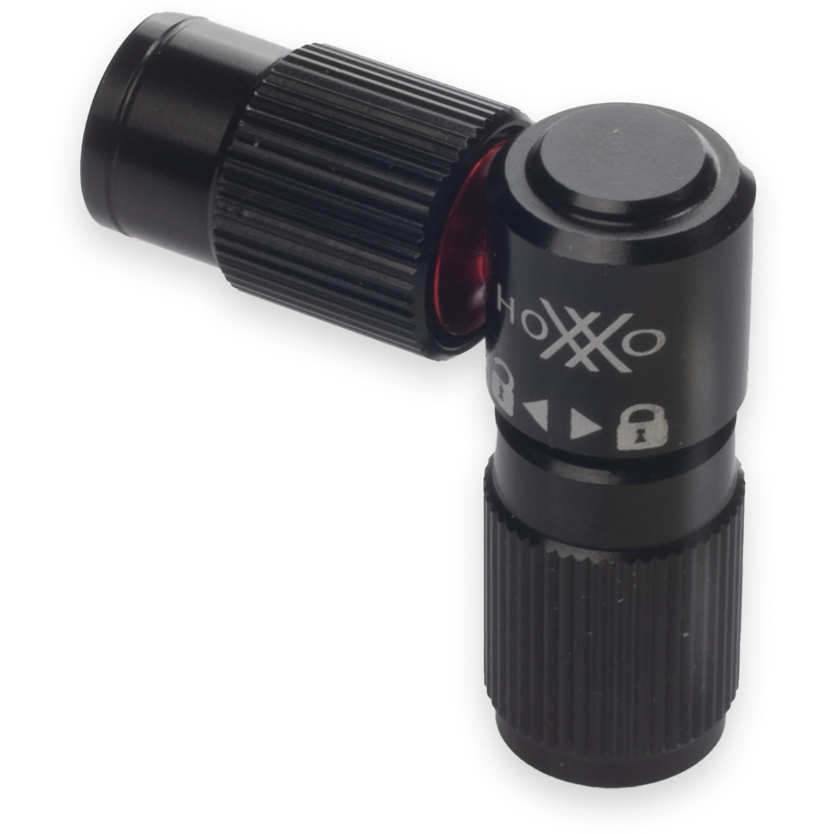 Hoxxo pompa CO2 Inflator (Taglia One Size, Nero)