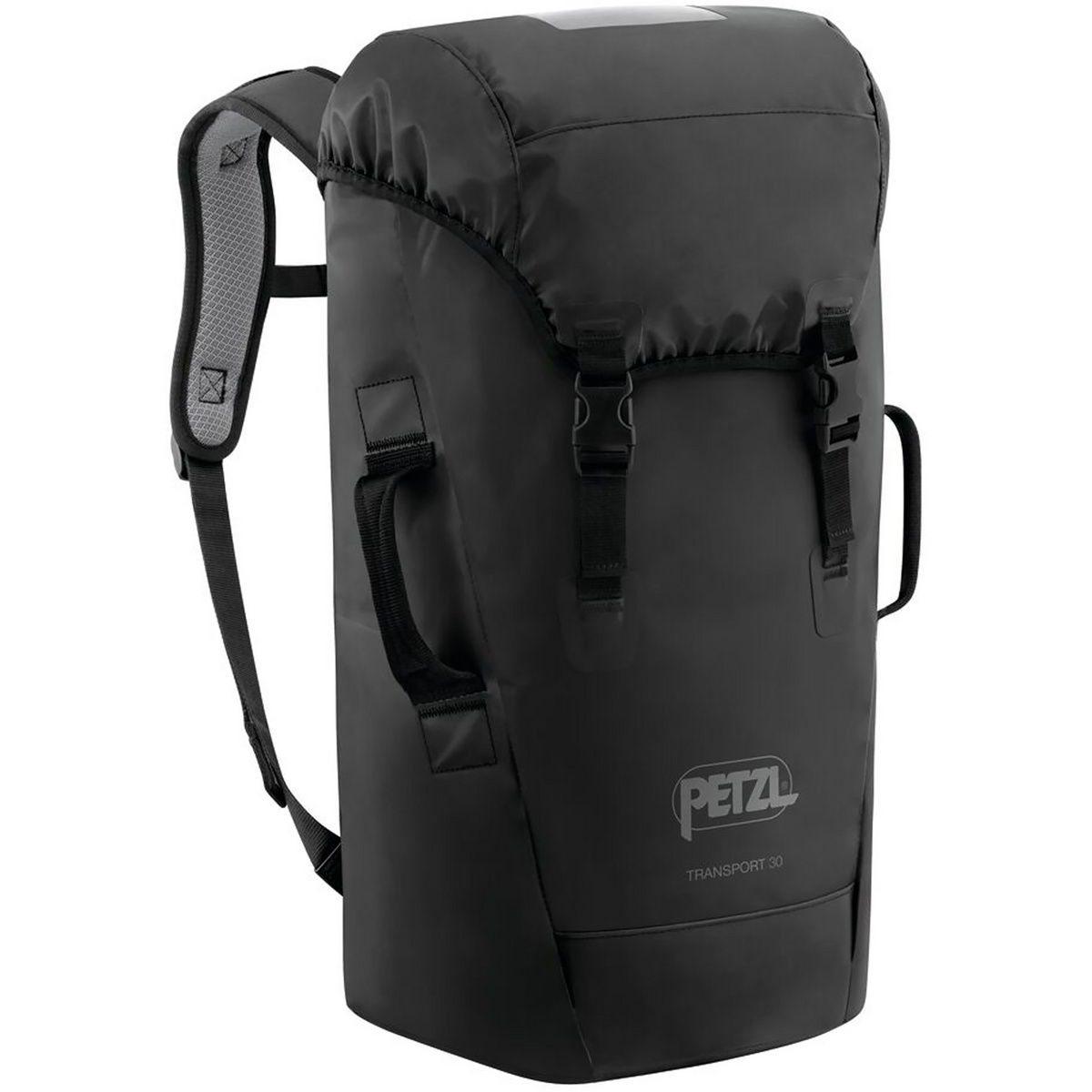 Petzl Zaino Transport 30 (Taglia 30L, Nero)