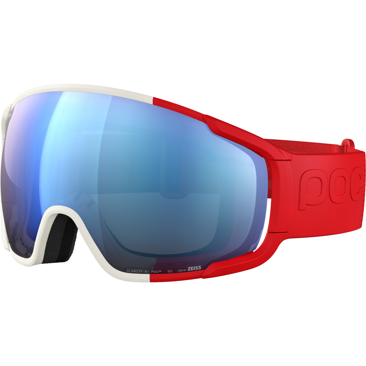 POC Zonula WF Skibrille (Größe ONE SIZE, rot)