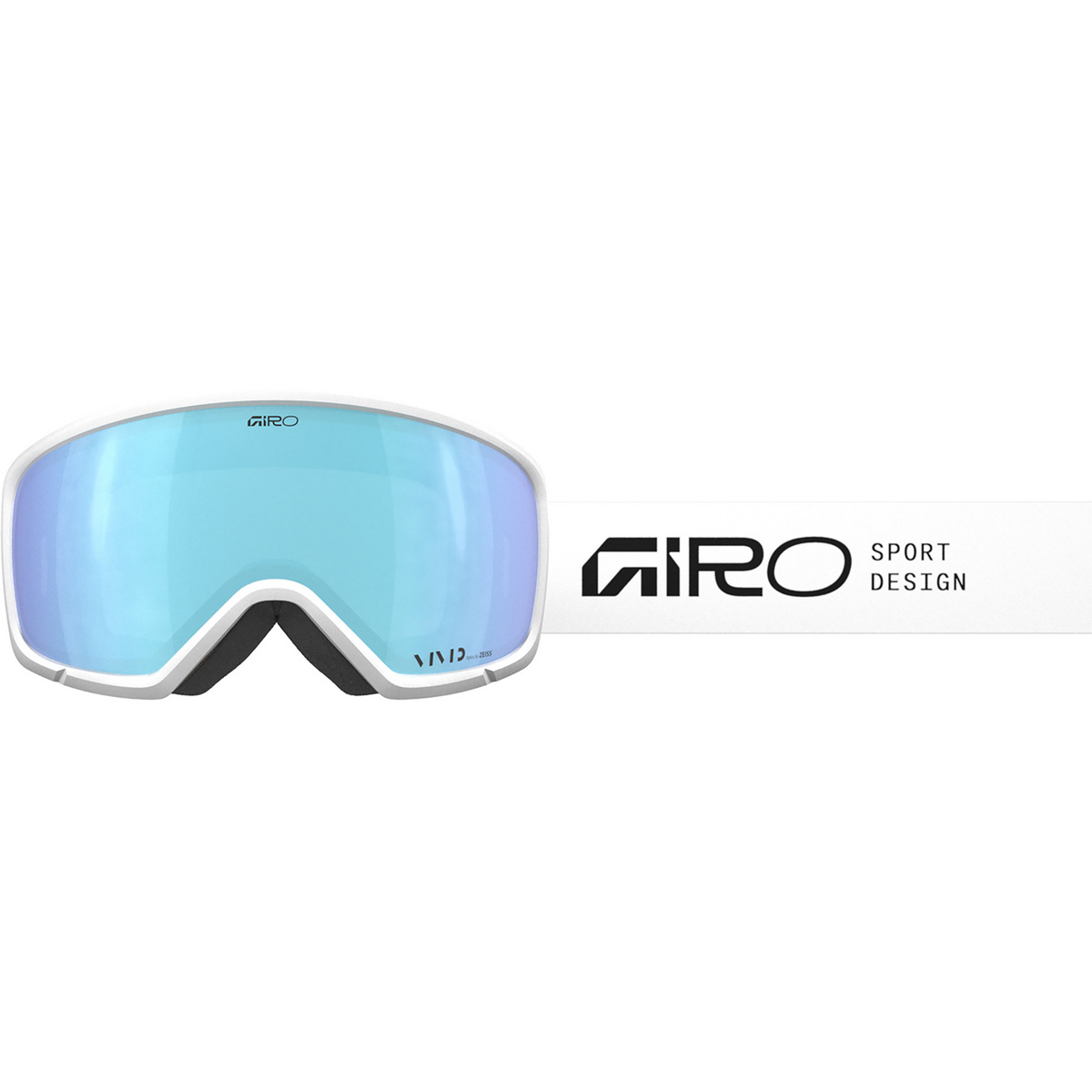 Giro Ringo Skibrille (Größe One Size, weiss)
