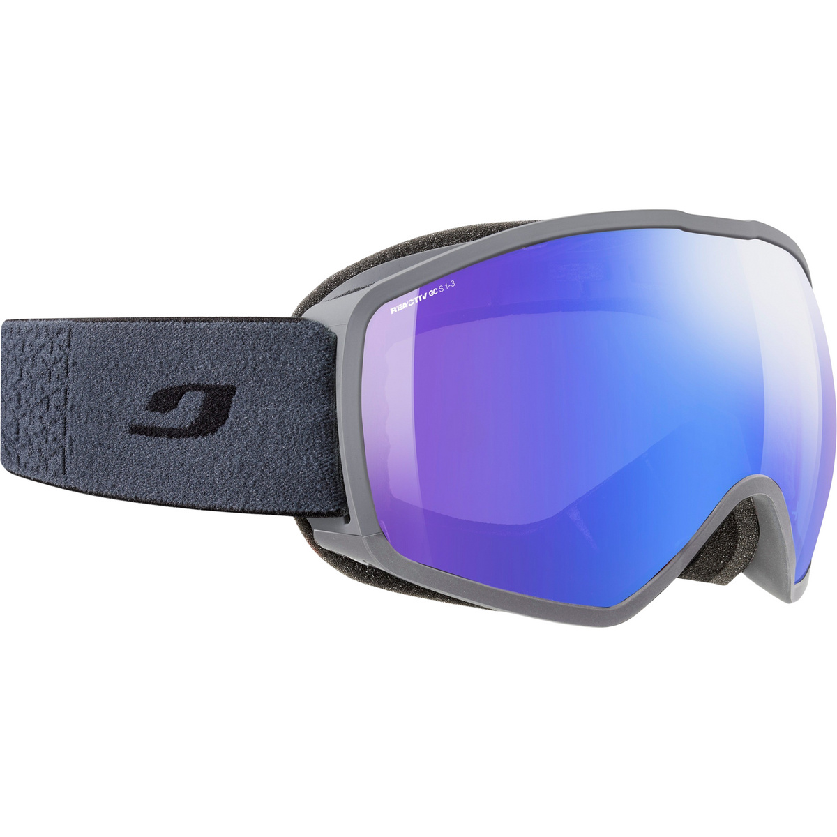 Julbo Hit OTG Reactiv Skibrille (Größe One Size, grau)