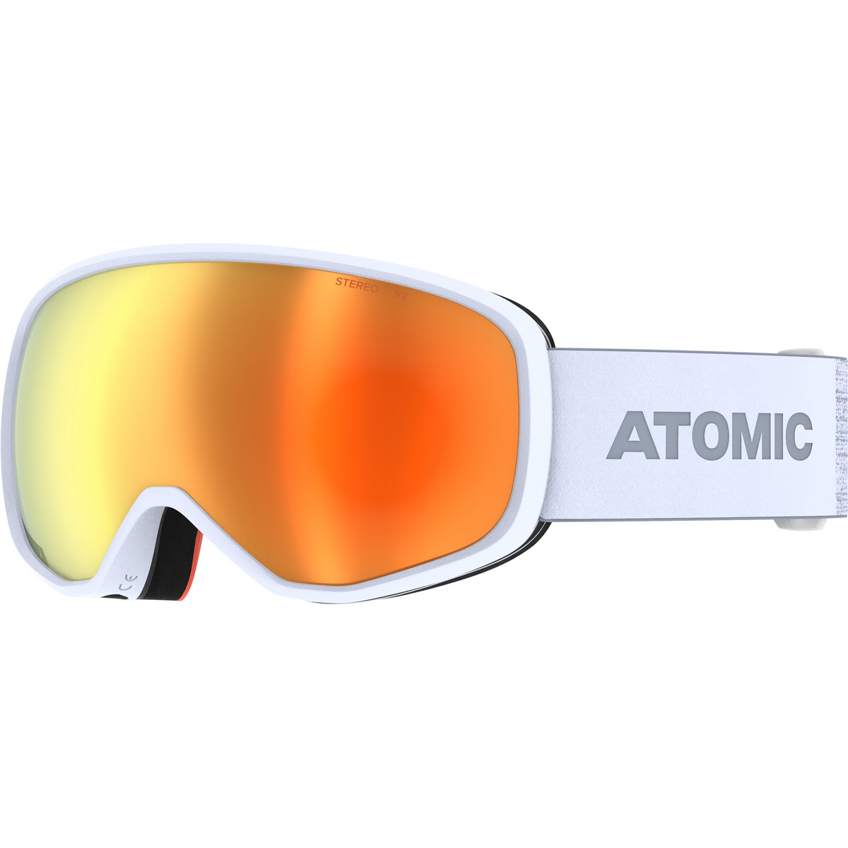 Atomic Revent M Stereo Skibrille (Größe One Size, grau)