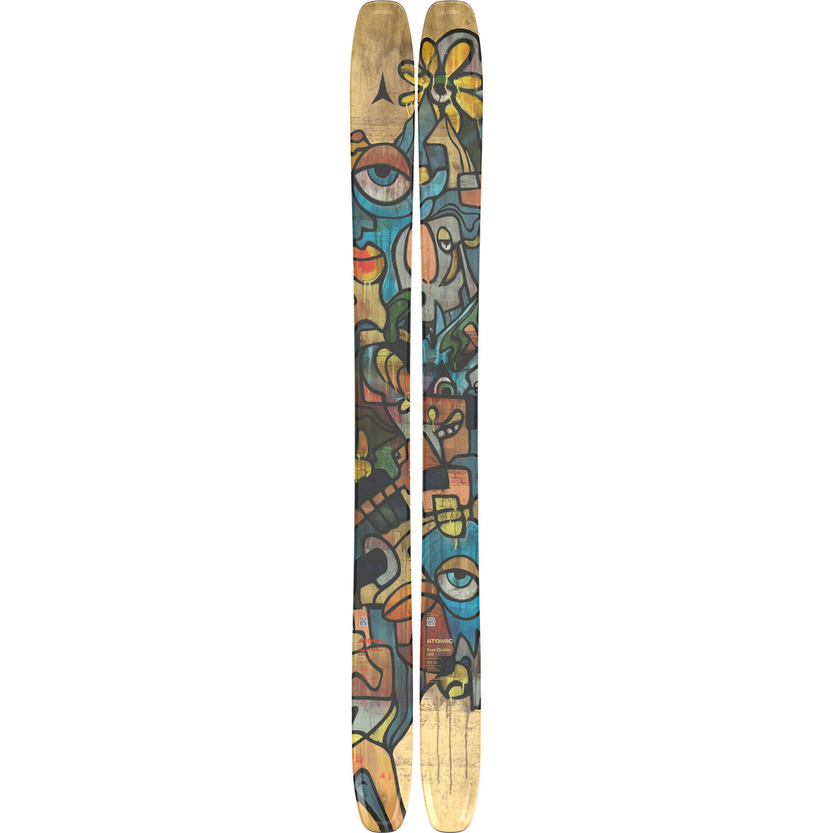 Atomic Ski freeride 25/26 Bent Chetler 120 (taille 176cm, Multicolore)