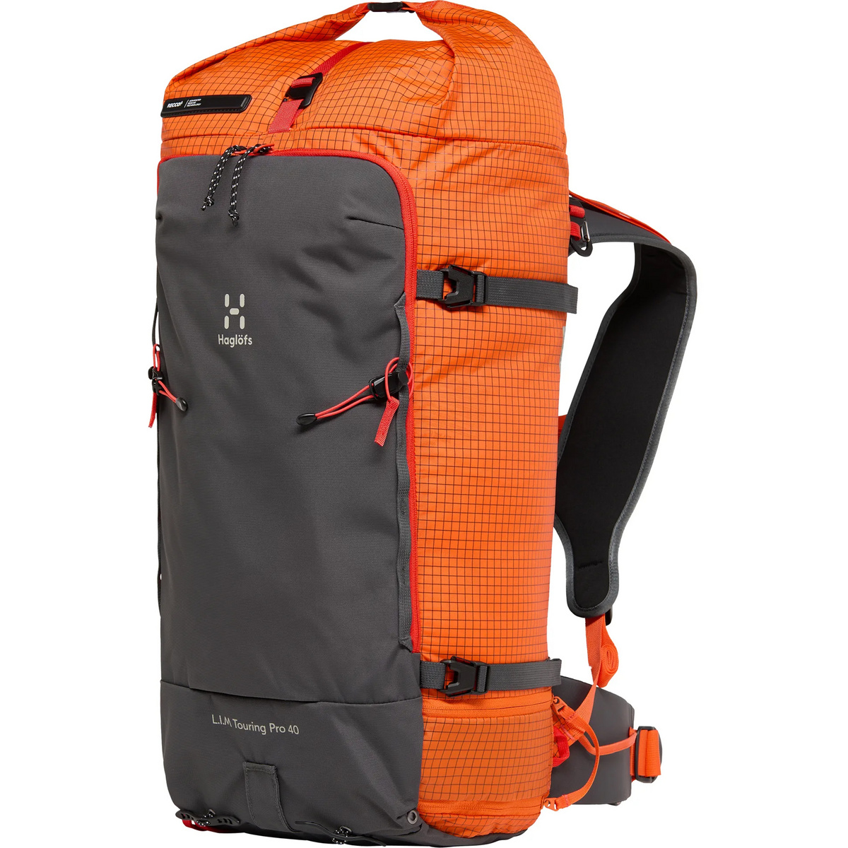 Haglöfs L.I.M Touring Pro 40 Rucksack (Größe 40L, orange)