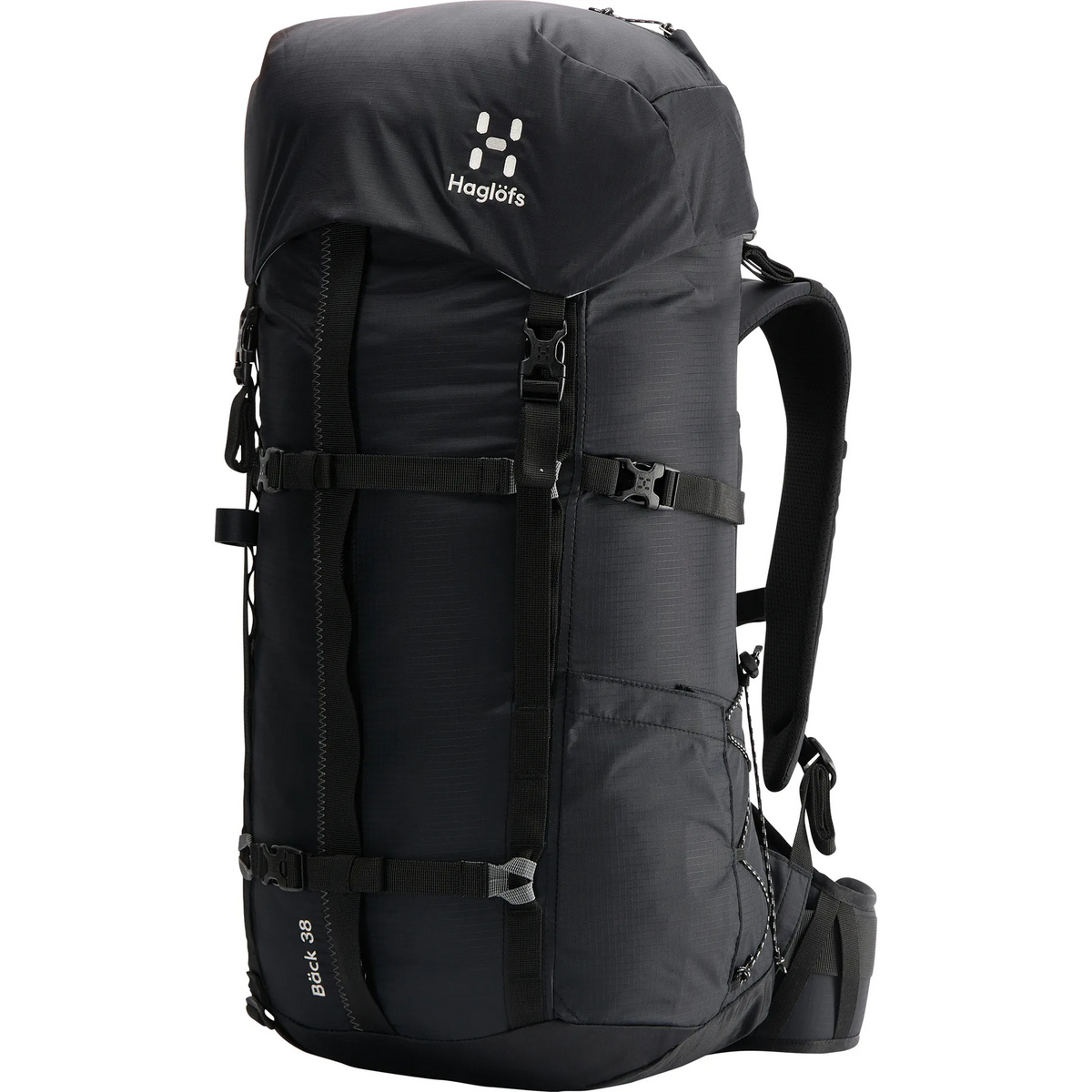 Haglöfs Bäck 38 Rucksack (Größe 38L, schwarz)