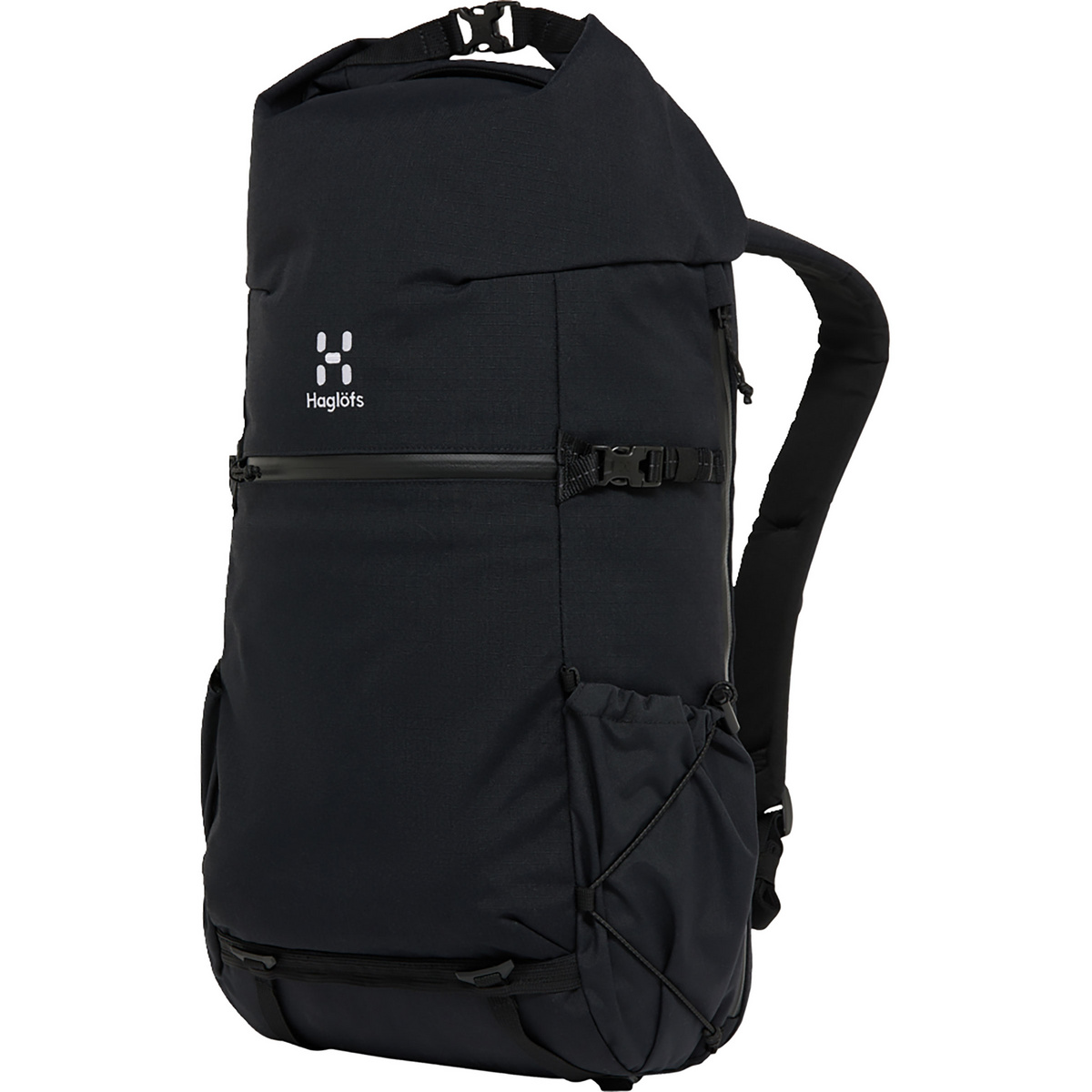 Haglöfs Ardos Rolltop 22 Rucksack (Größe 22L, schwarz)
