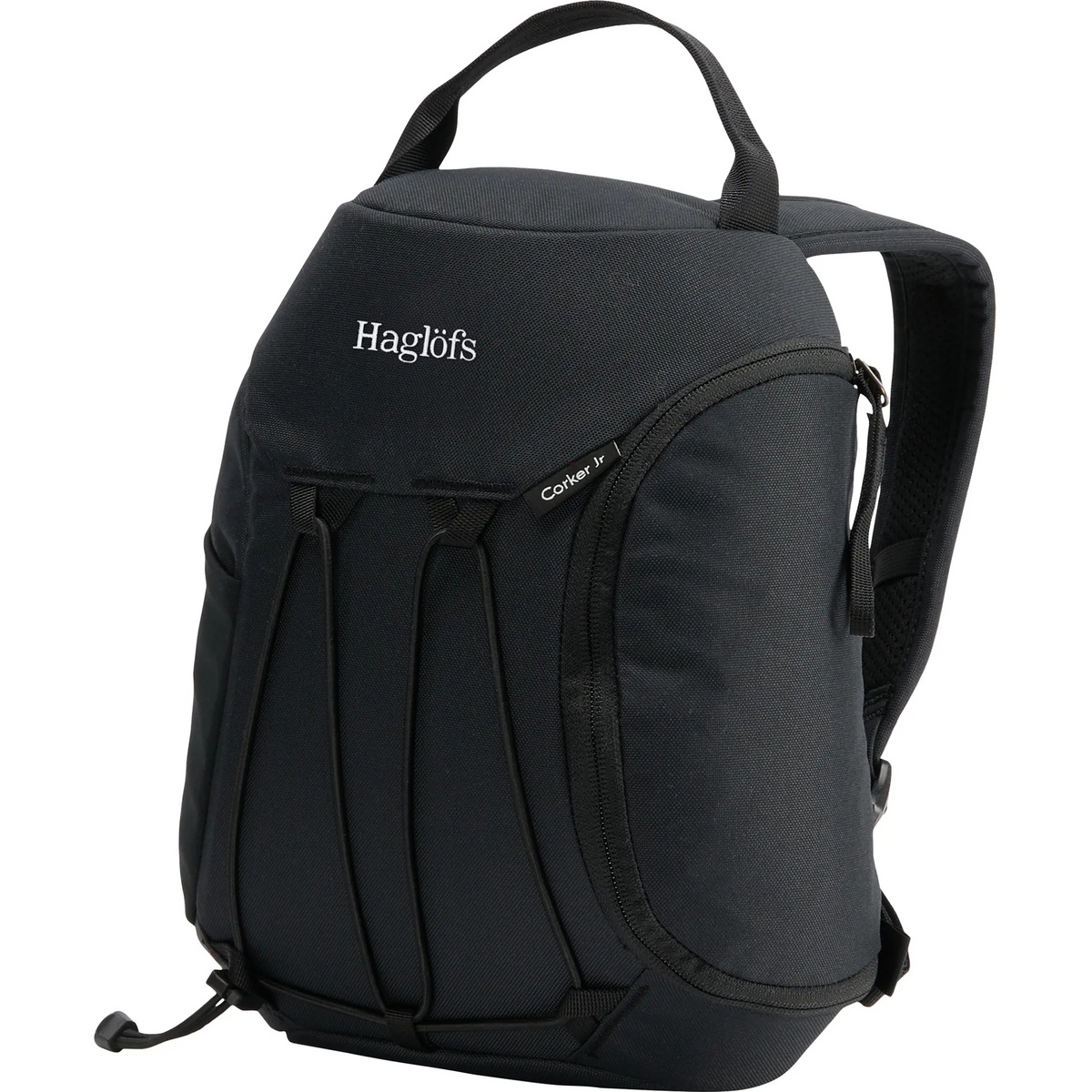 Haglöfs Kinder Corker Junior Rucksack (Größe 5L, schwarz)