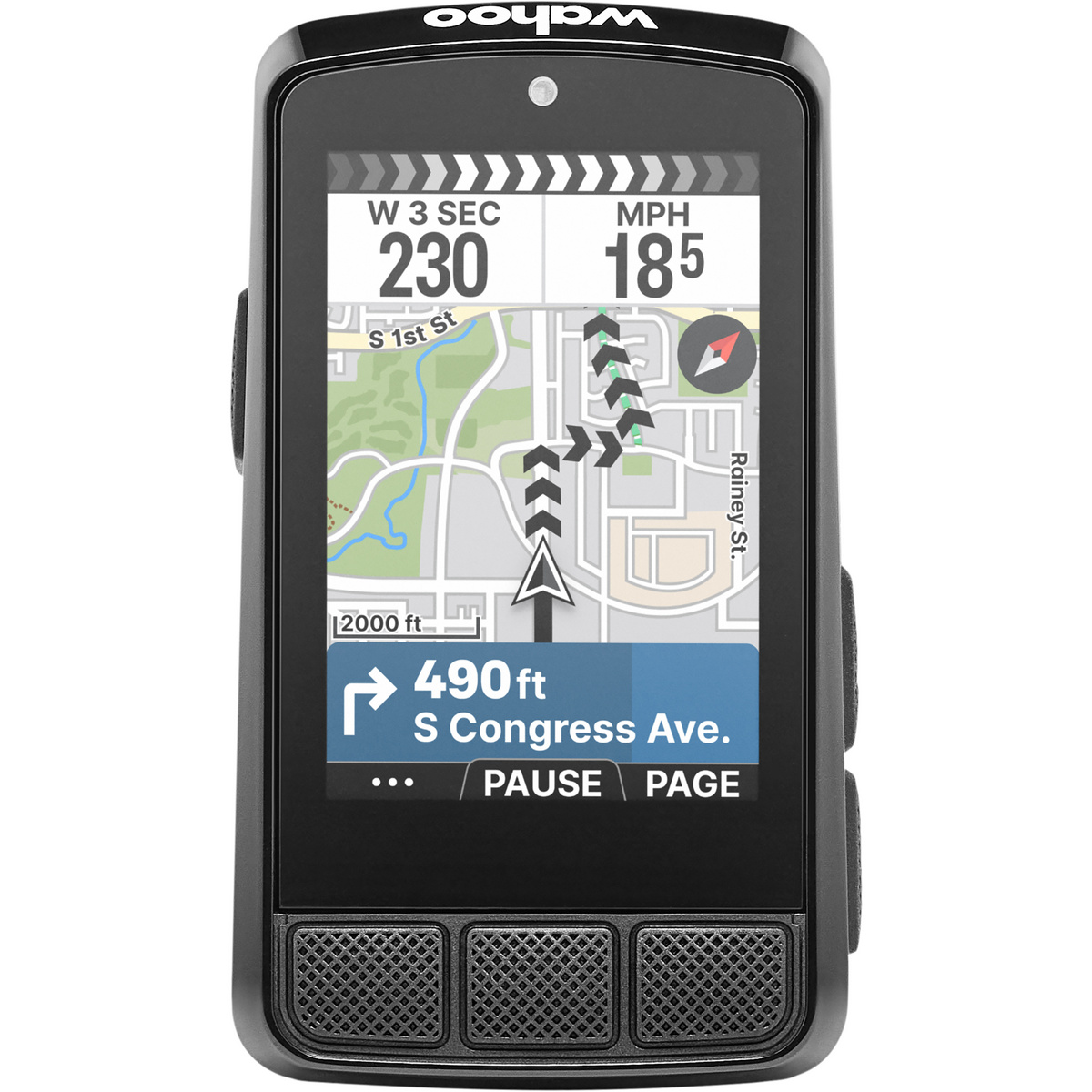 Wahoo Fitness Elemnt Bolt V3 Fahrradcomputer (Größe One Size)