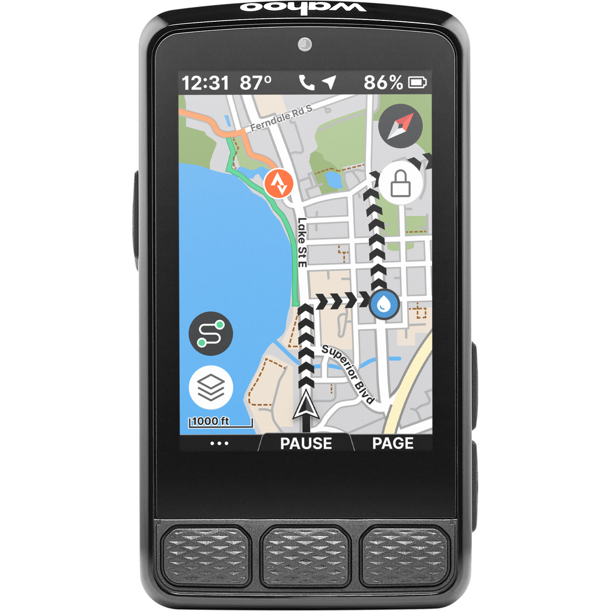 Wahoo Fitness Compteur vélo Elemnt Roam V3 (taille One Size)