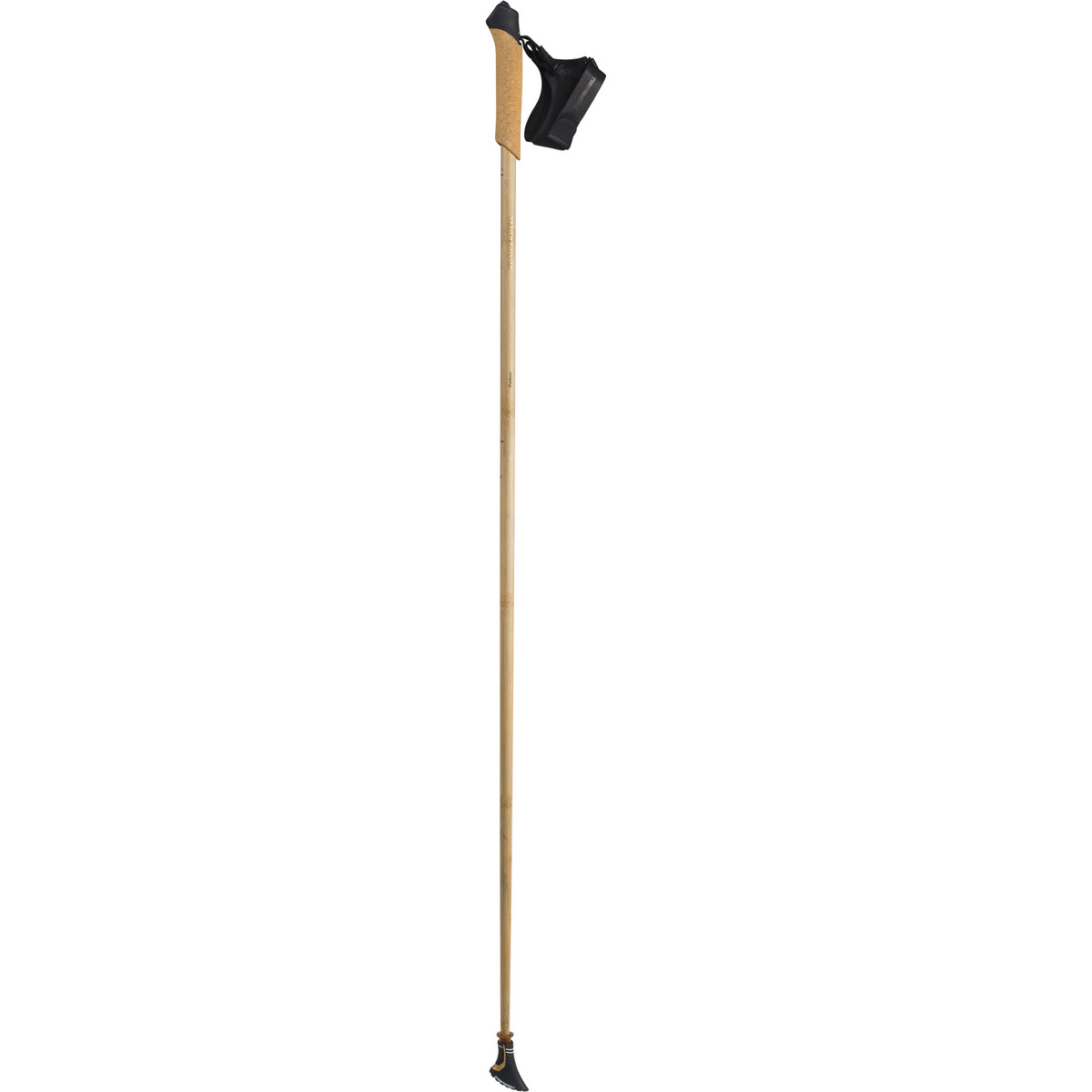 Komperdell Bayamo Carbon Bamboo Trekkingstöcke (Größe 110CM, braun)