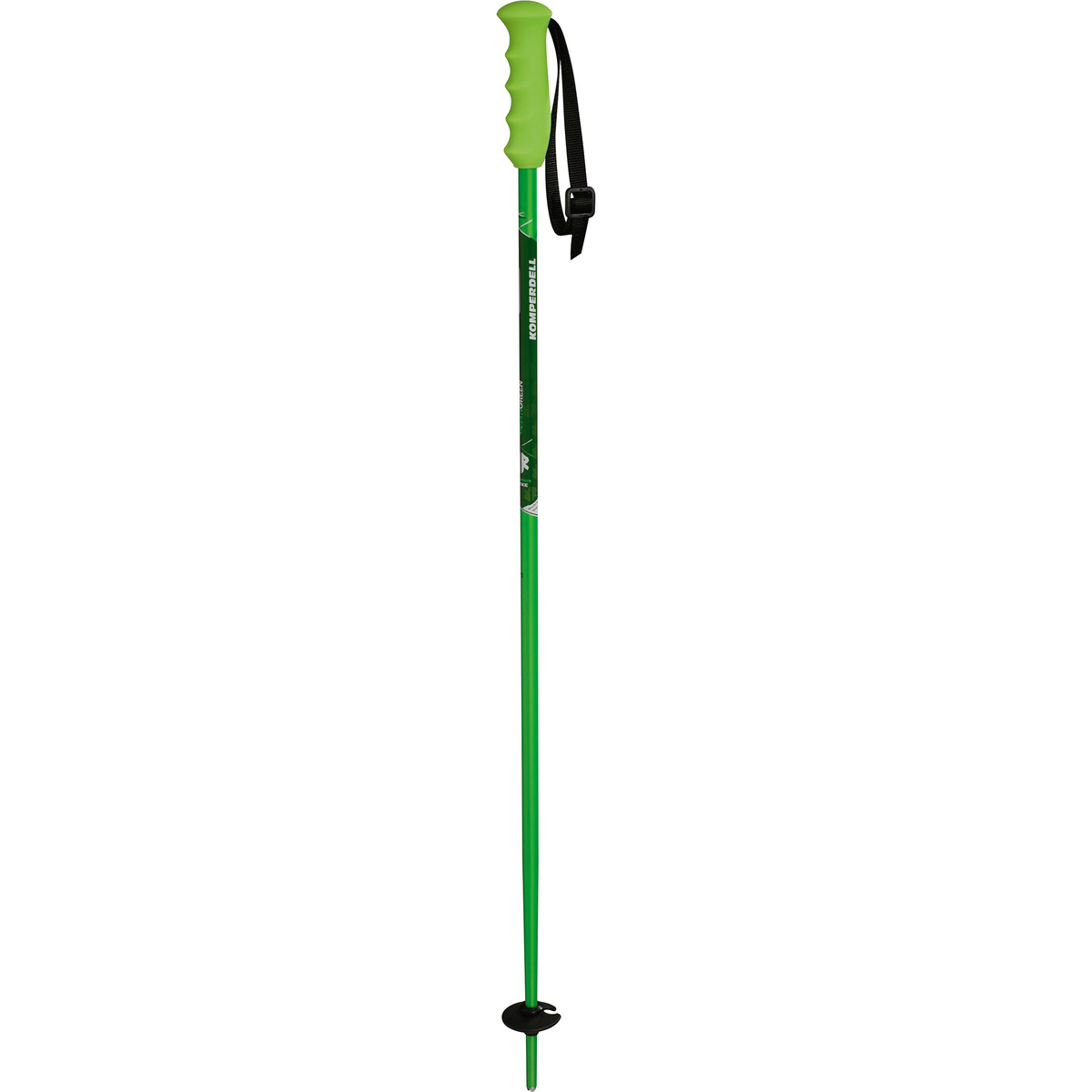 Komperdell Kinder Evergreen Skistöcke (Größe 95cm, weiss)