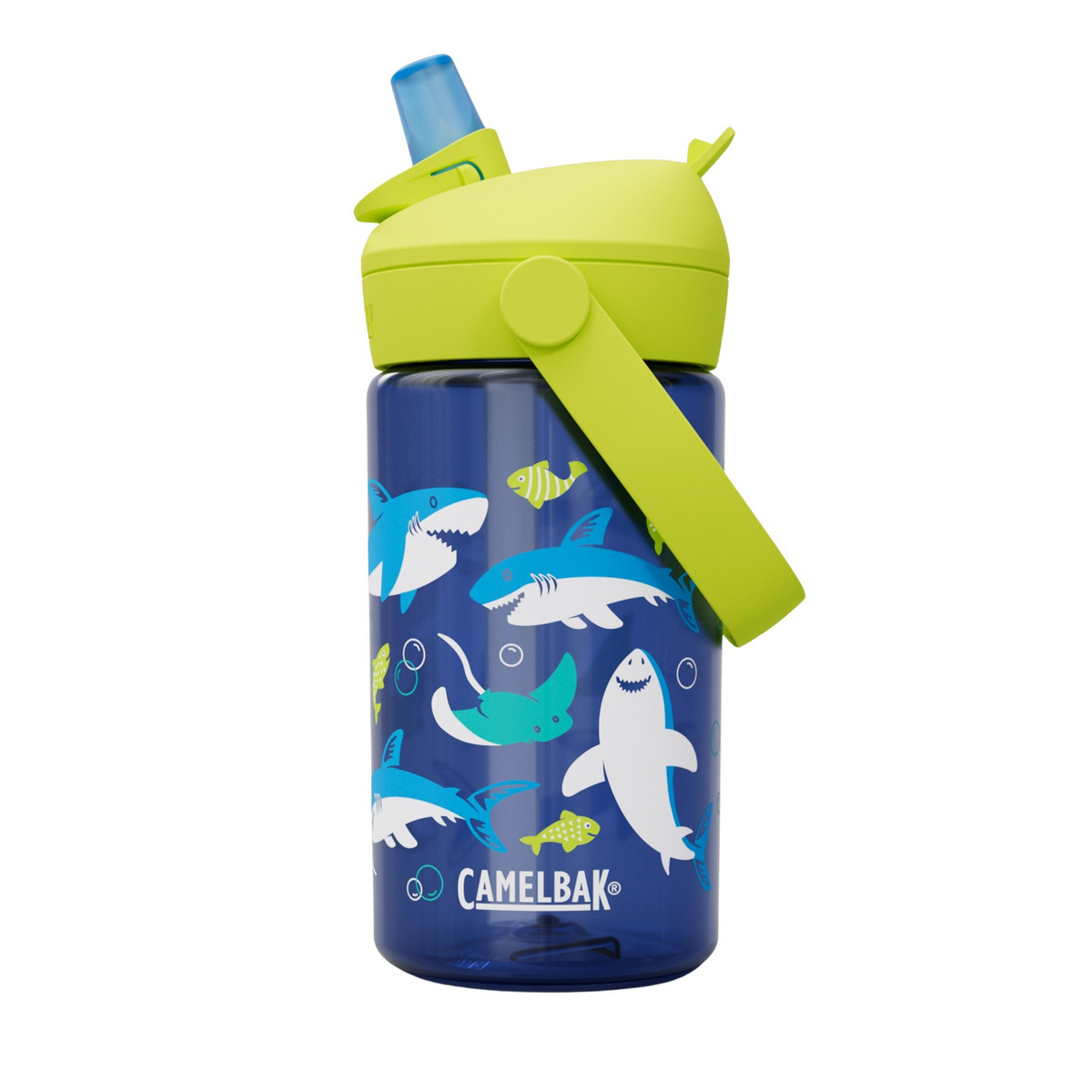 Camelbak Kinder Thrive Flip Straw 0.4L Trinkflasche (Größe 0.4L, blau)