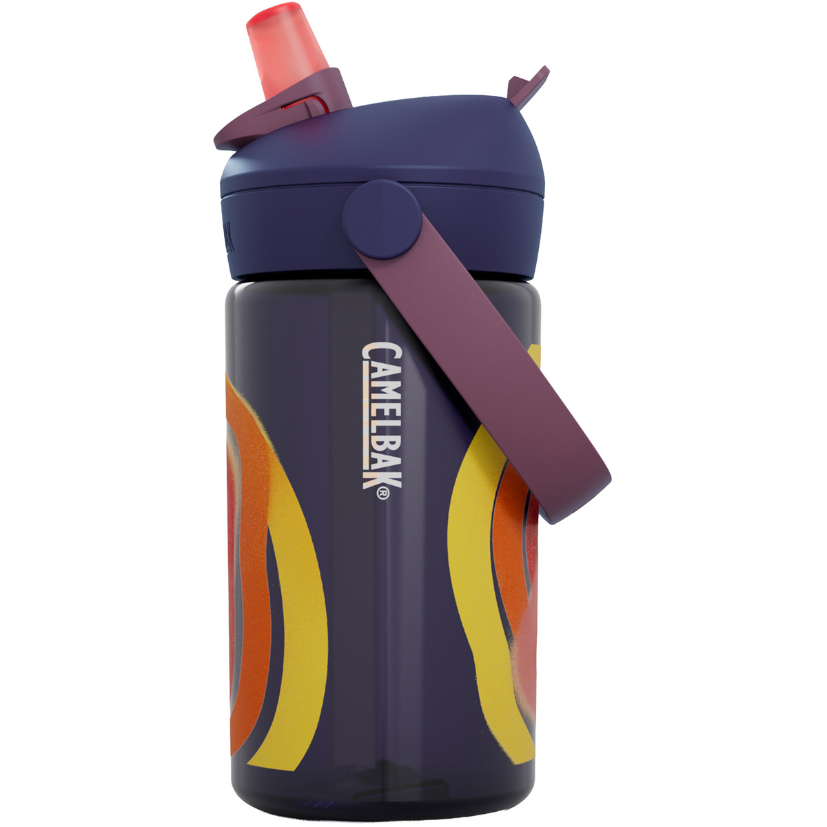 Camelbak Kinder Thrive Flip Straw 0.4L Trinkflasche (Größe 0.4L, lila)