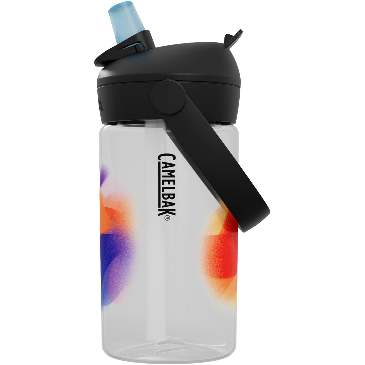 Camelbak Kinder Thrive Flip Straw 0.4L Trinkflasche (Größe 0.4L, grau)
