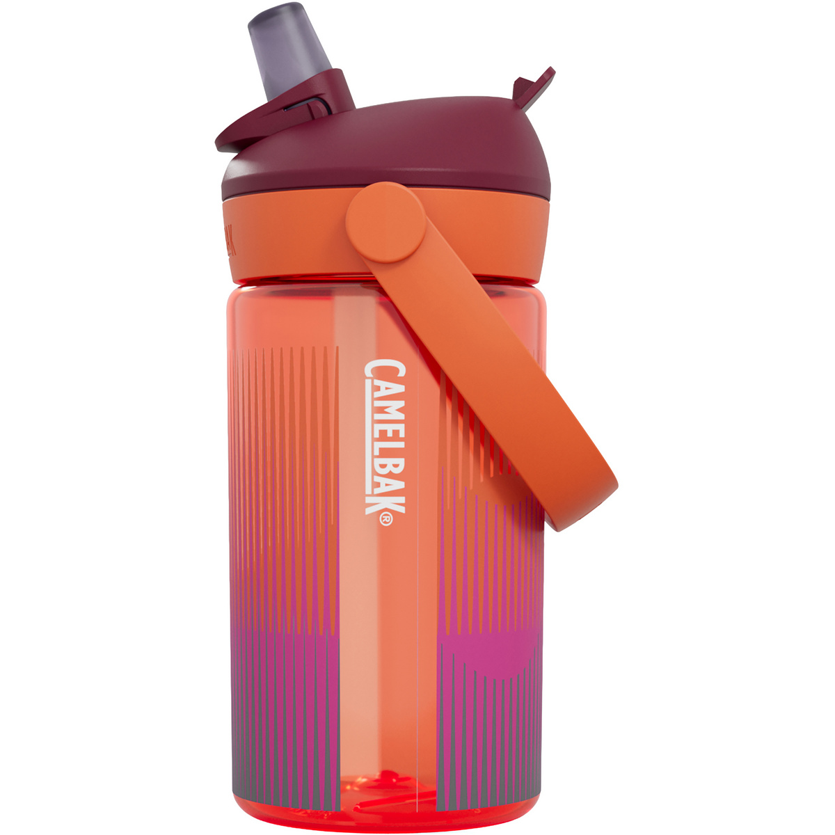 Camelbak Kinder Thrive Flip Straw 0.4L Trinkflasche (Größe 0.4L, orange)