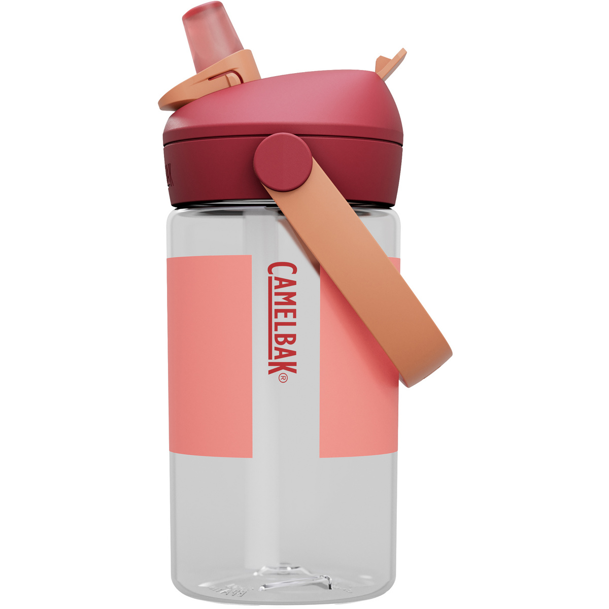 Camelbak Kinder Thrive Flip Straw 0.4L Trinkflasche (Größe 0.4L, rosa)