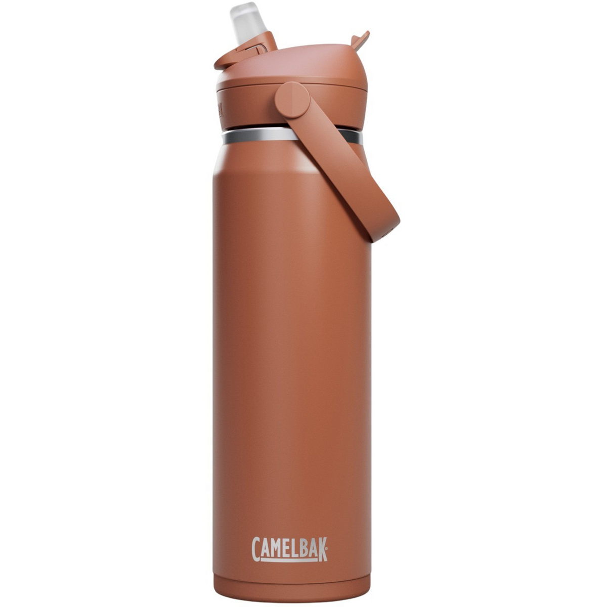 Camelbak Thrive Flip Straw 0.75L Isolierflasche (Größe 0.75L, rot)