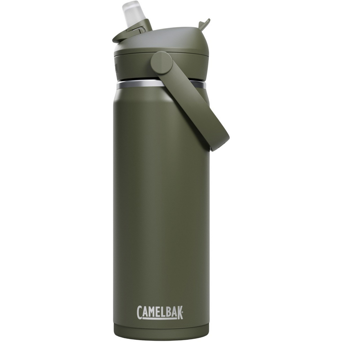 Camelbak Borraccia isolata Thrive Flip Straw 0.6L (Taglia 0.6L, Verde)