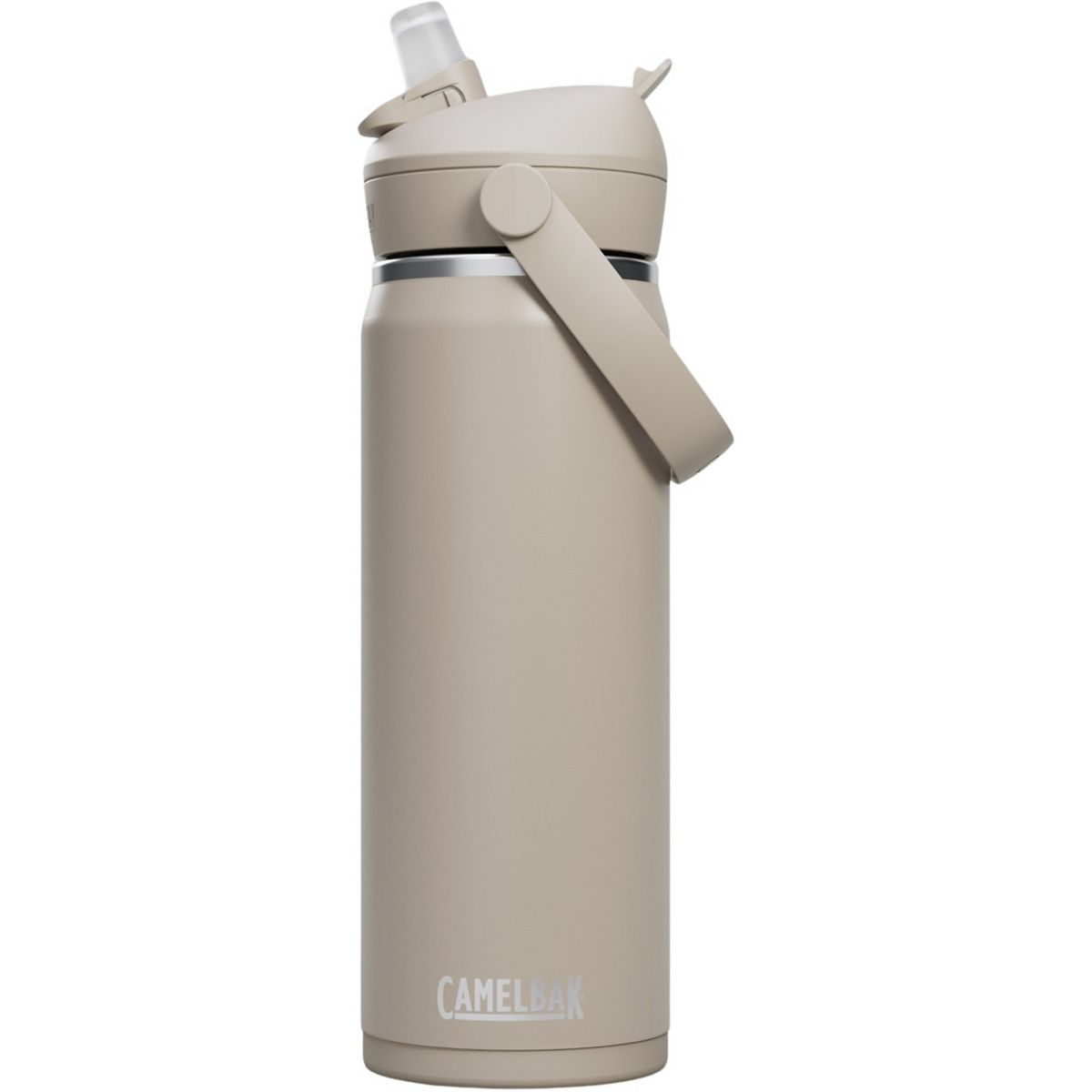 Camelbak Borraccia isolata Thrive Flip Straw 0.6L (Taglia 0.6L, Beige)