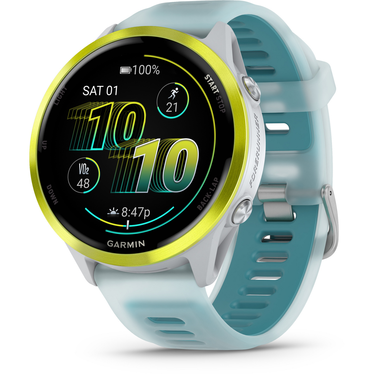 Garmin Forerunner 570 - 47 mm GPS-Uhr (Größe 47mm, grau)