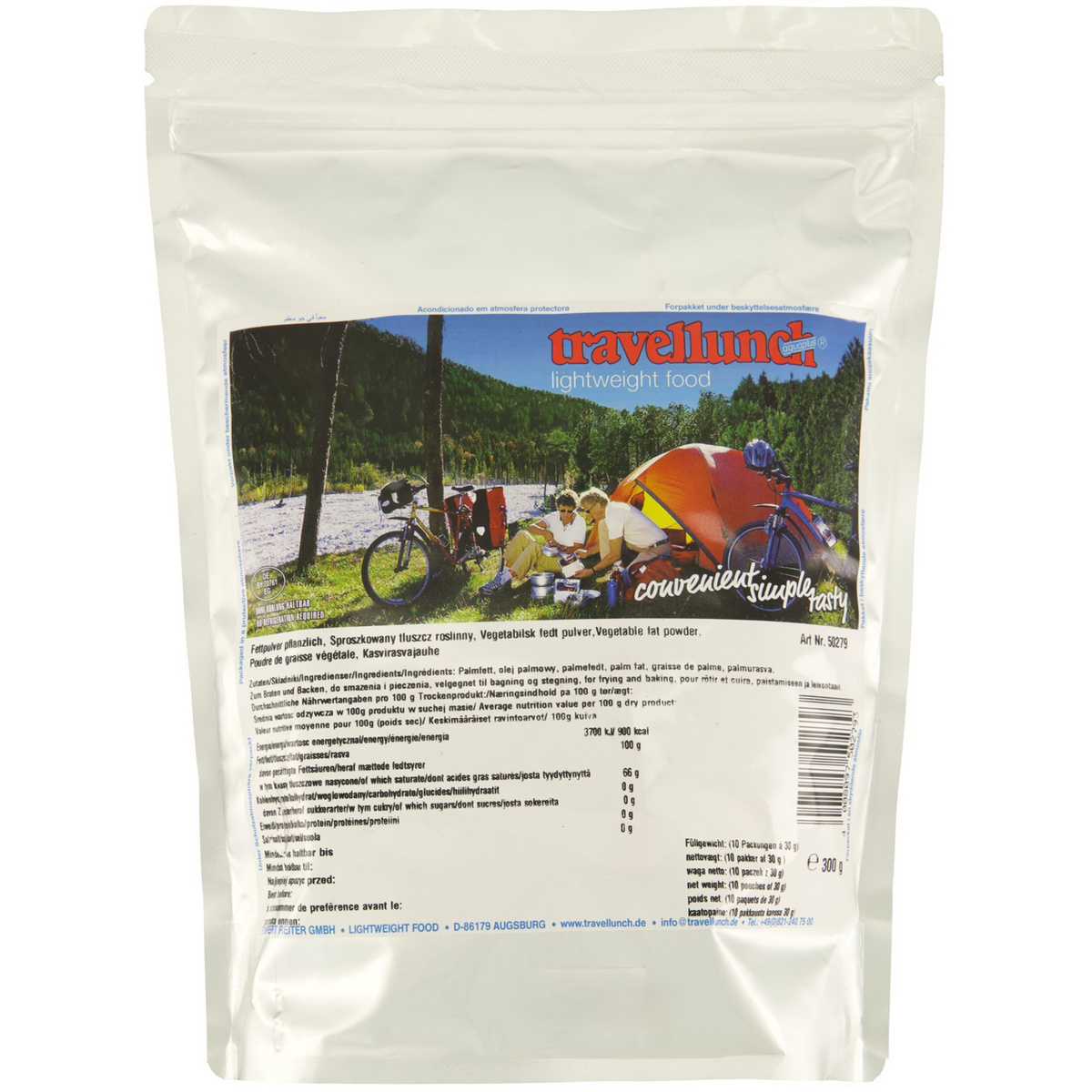 Image of Travellunch Grasso vegetale in polvere