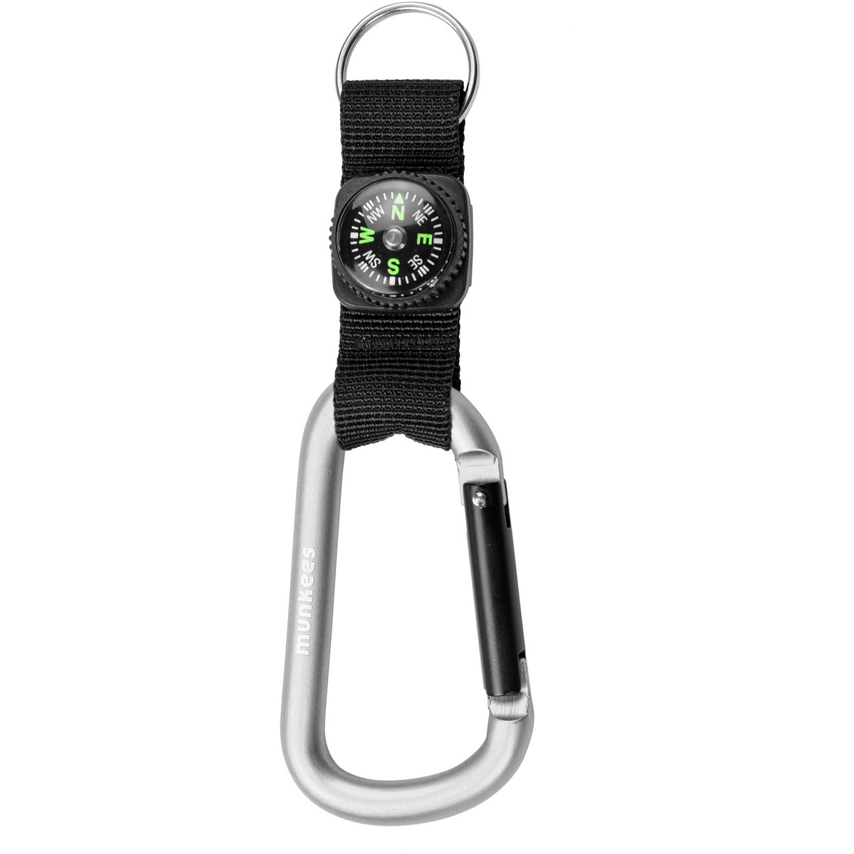 Image of Munkees Karabiner mit Kompassband