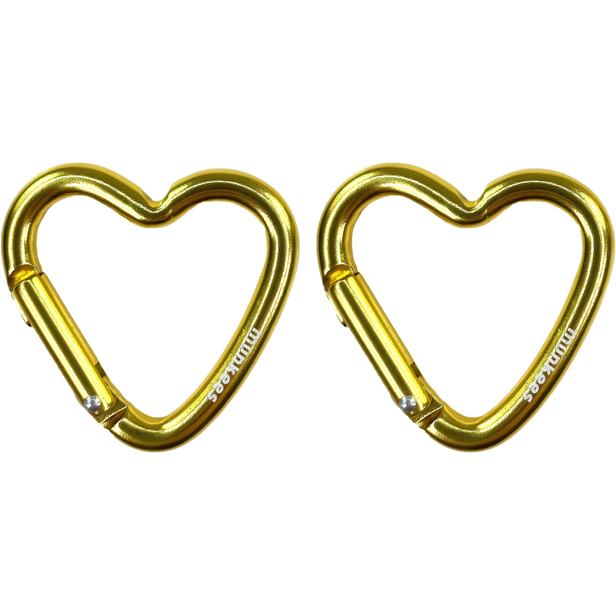 Image of Munkees Moschettone a cuore (2 pezzi)