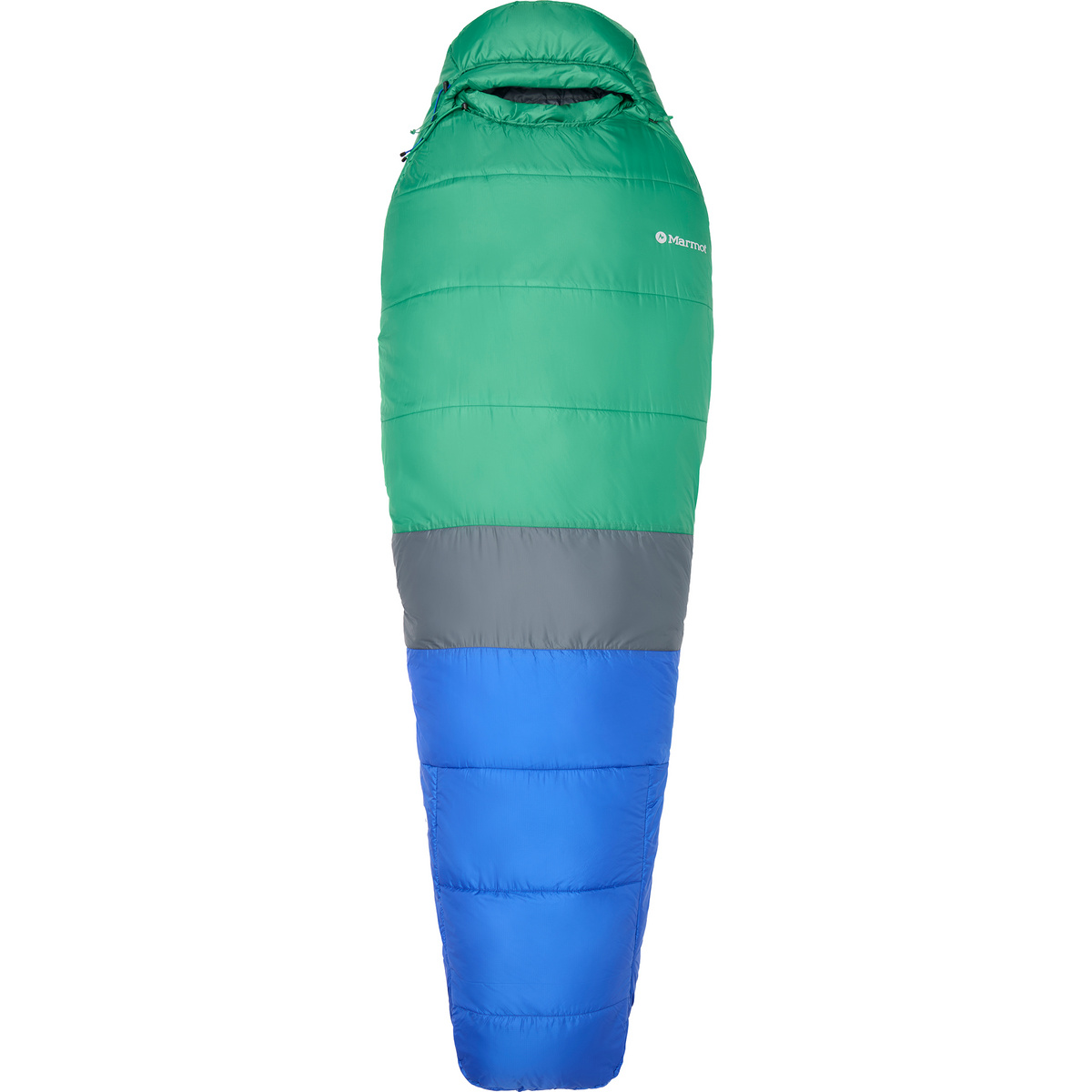 Marmot Kinder Trestles Elite Eco 30 Schlafsack (Größe max. 152cm, gruen)