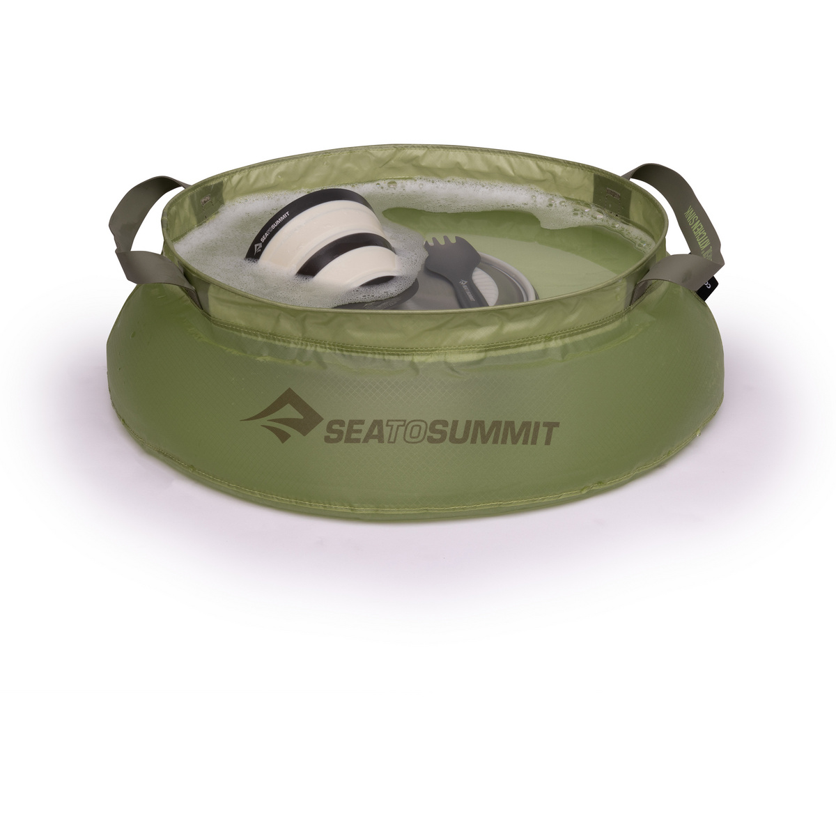 Sea to Summit Évier Ultra-Sil Kitchen (taille 10L, Olive)