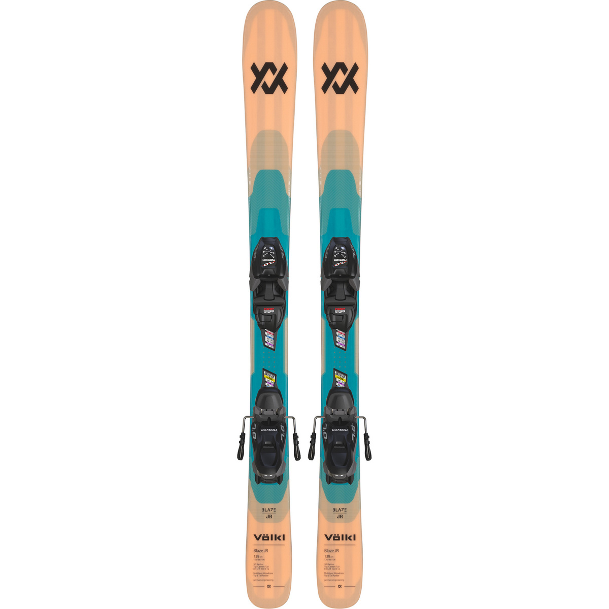 Image of Völkl Bambino Kinder Blaze + 7.0 Vmot Set da sci freeride 25/26