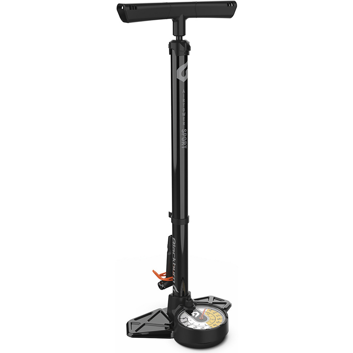 Blackburn Floor Pump Airtower Sport Fahrradpumpe (Größe One Size, weiss)