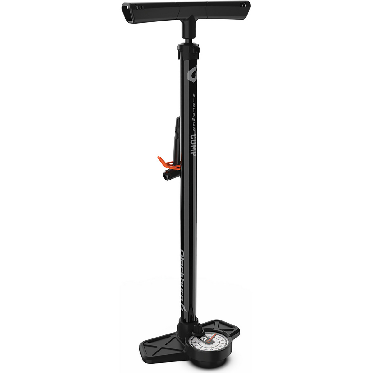Blackburn Floor Pump Airtower Comp Fahrradpumpe (Größe One Size, weiss)