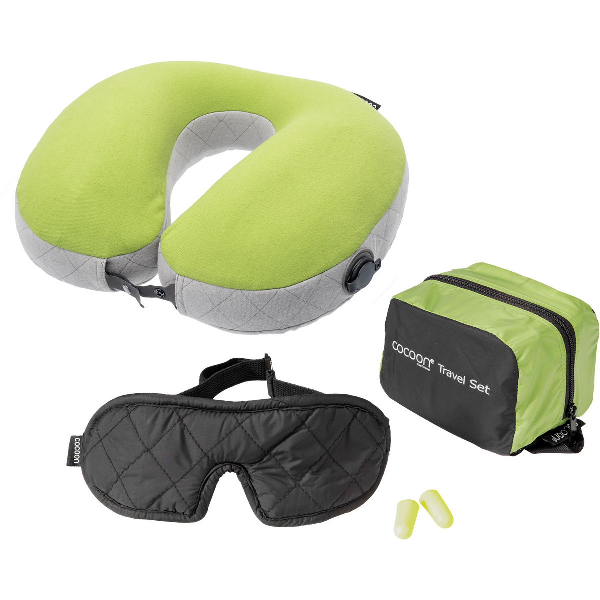 Cocoon Travel 3 Set (Größe One Size, gruen)