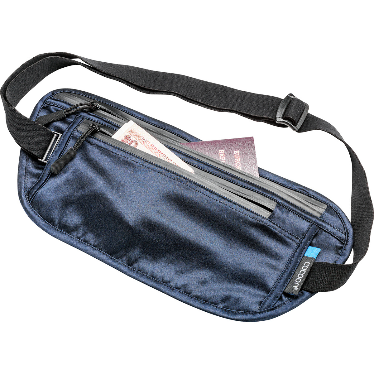 Cocoon Secret Silk Hüfttasche (Größe One Size, blau)