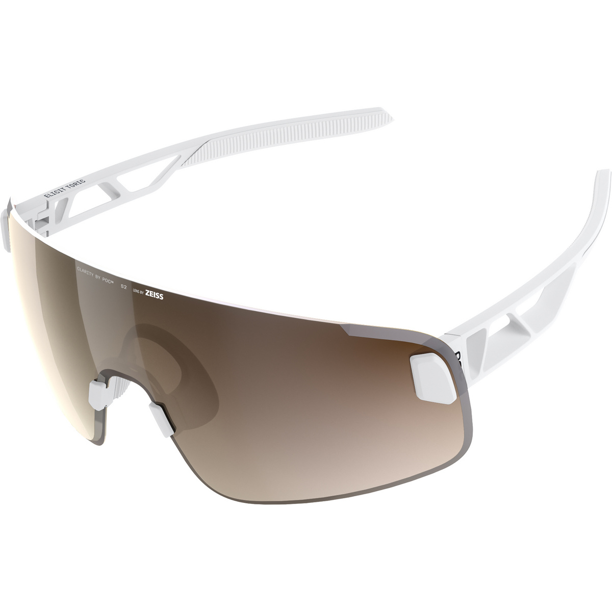 POC Elicit Toric Sportbrille (Größe ONE SIZE, weiss)