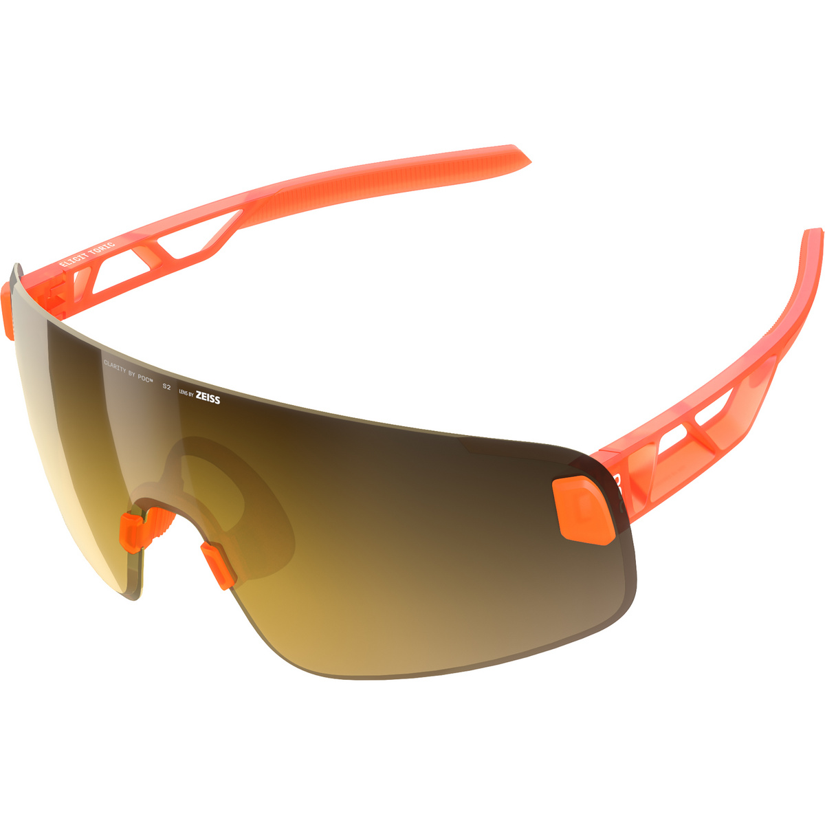 POC Elicit Toric Sportbrille (Größe ONE SIZE, orange)