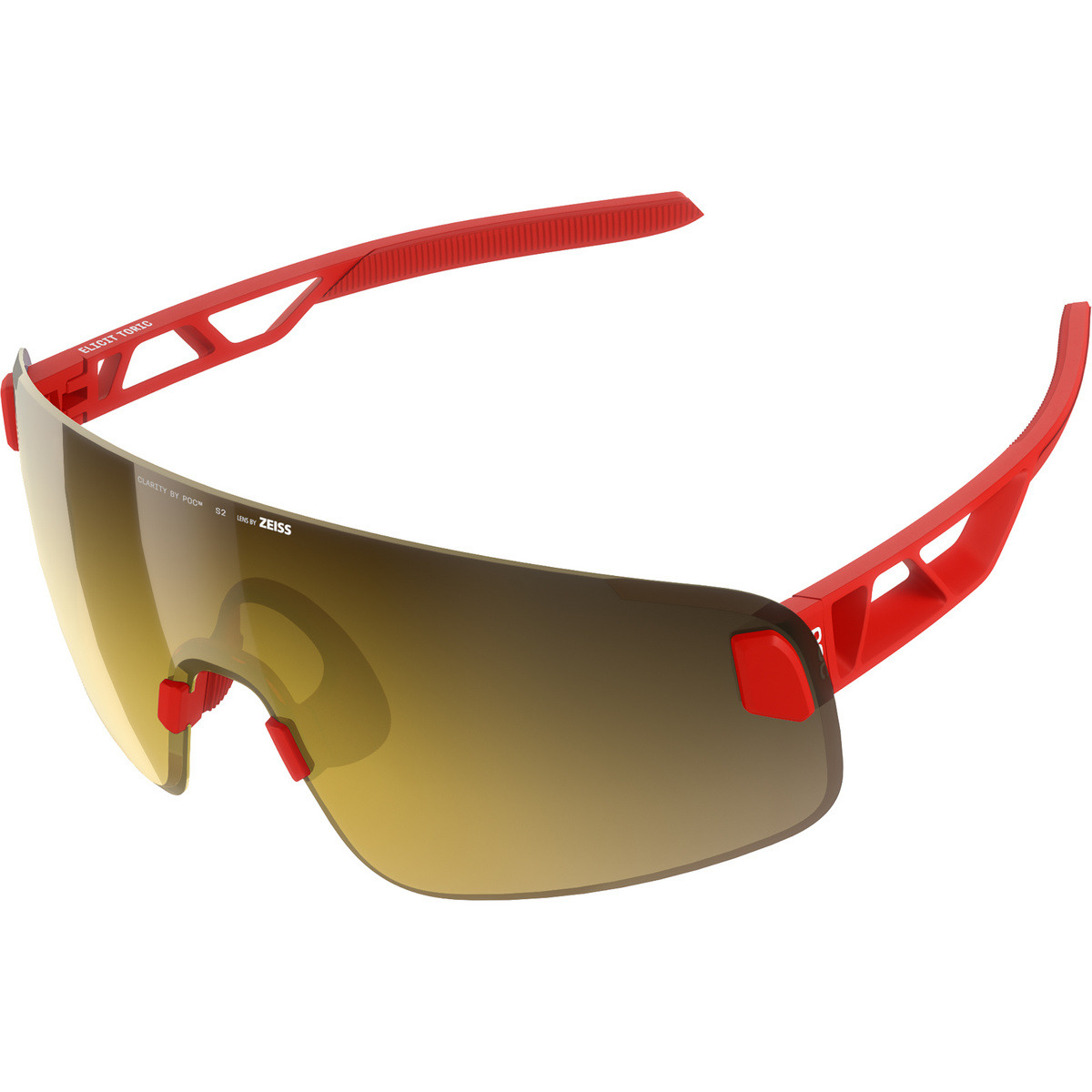 POC Elicit Toric Sportbrille (Größe ONE SIZE, rot)
