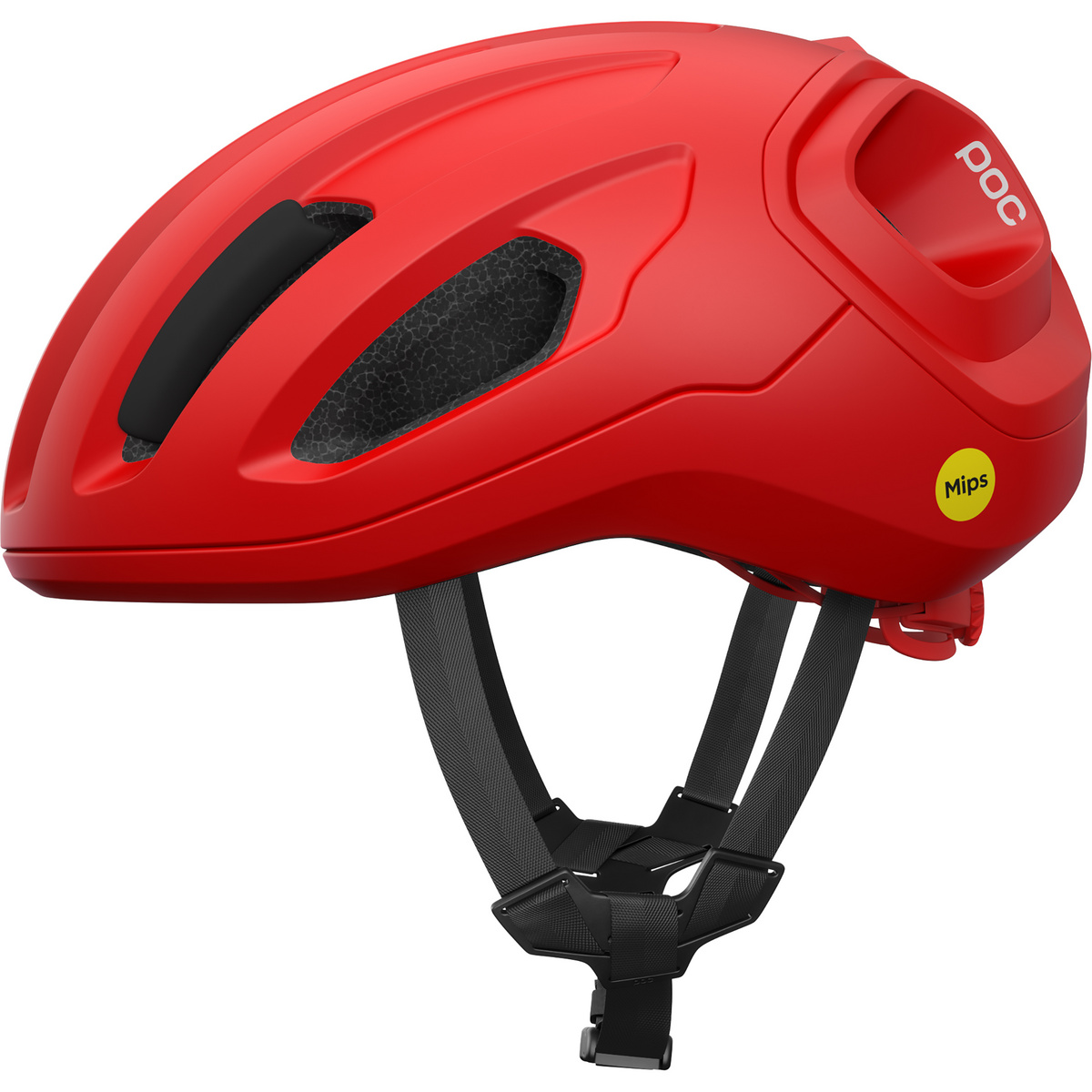 POC Amidal Fahrradhelm (Größe 50-56CM, rot)