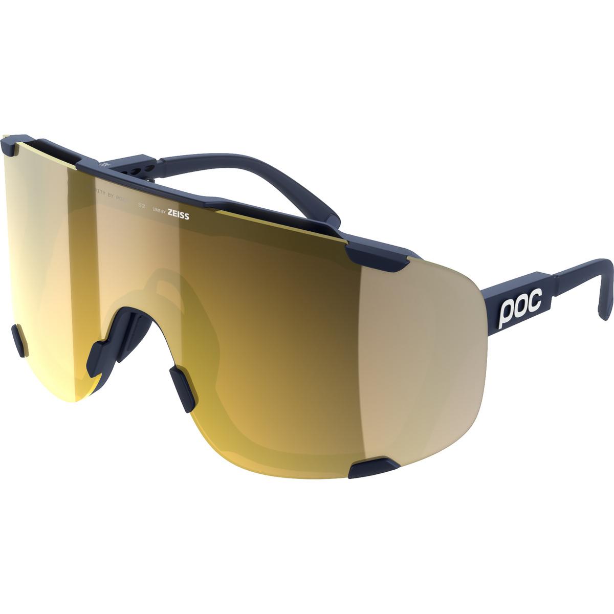 POC Devour WF + Sportbrille (Größe ONE SIZE, blau)